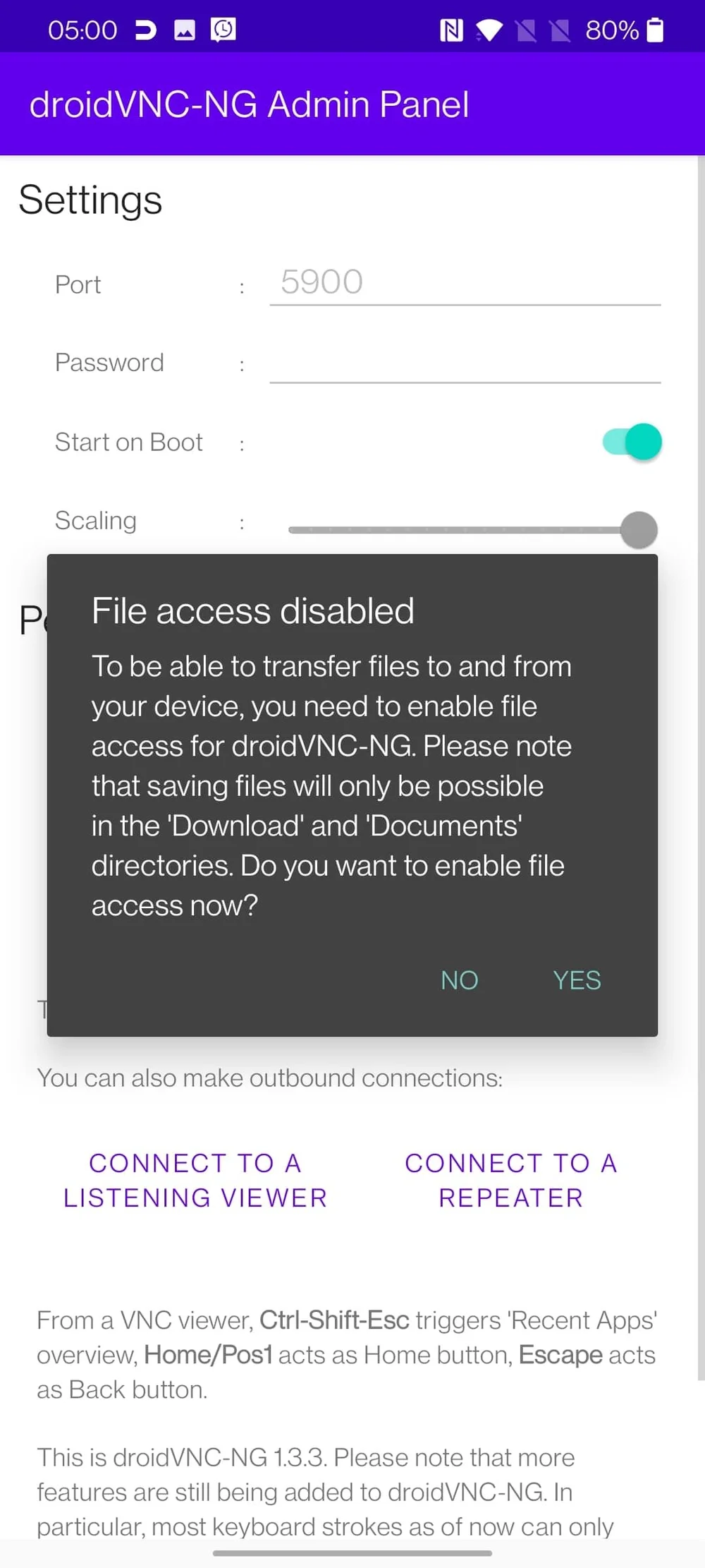 Getting back into the app