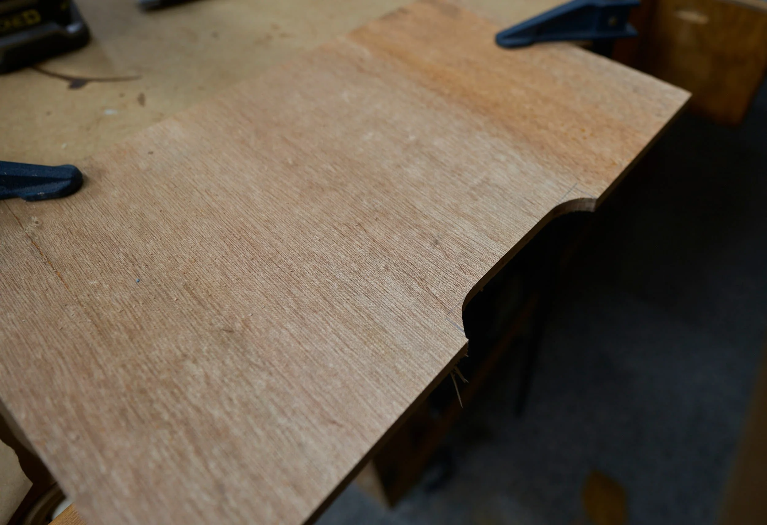 Quickly cutout a second relief on a scrap