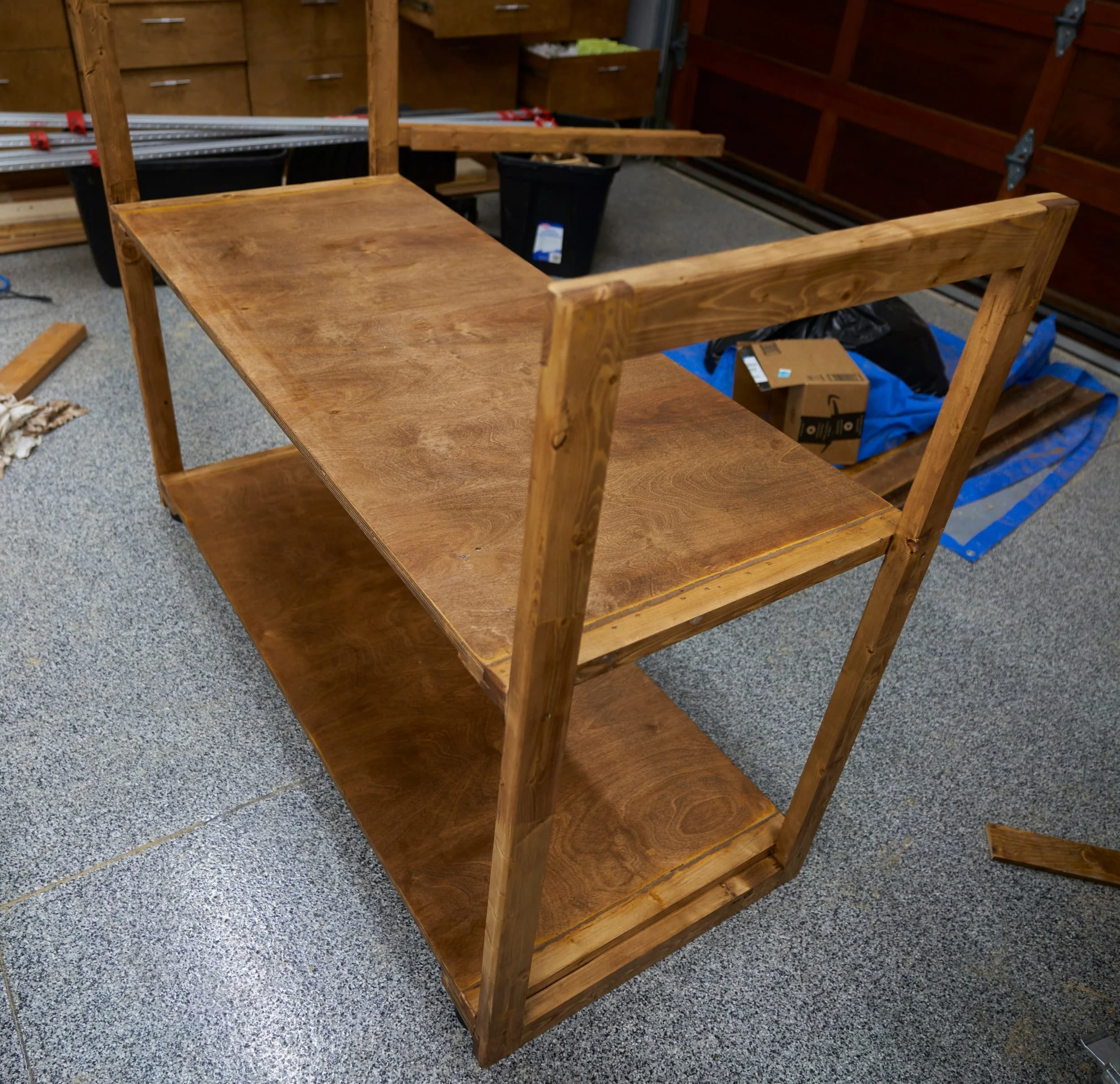 A splash of standardized stain