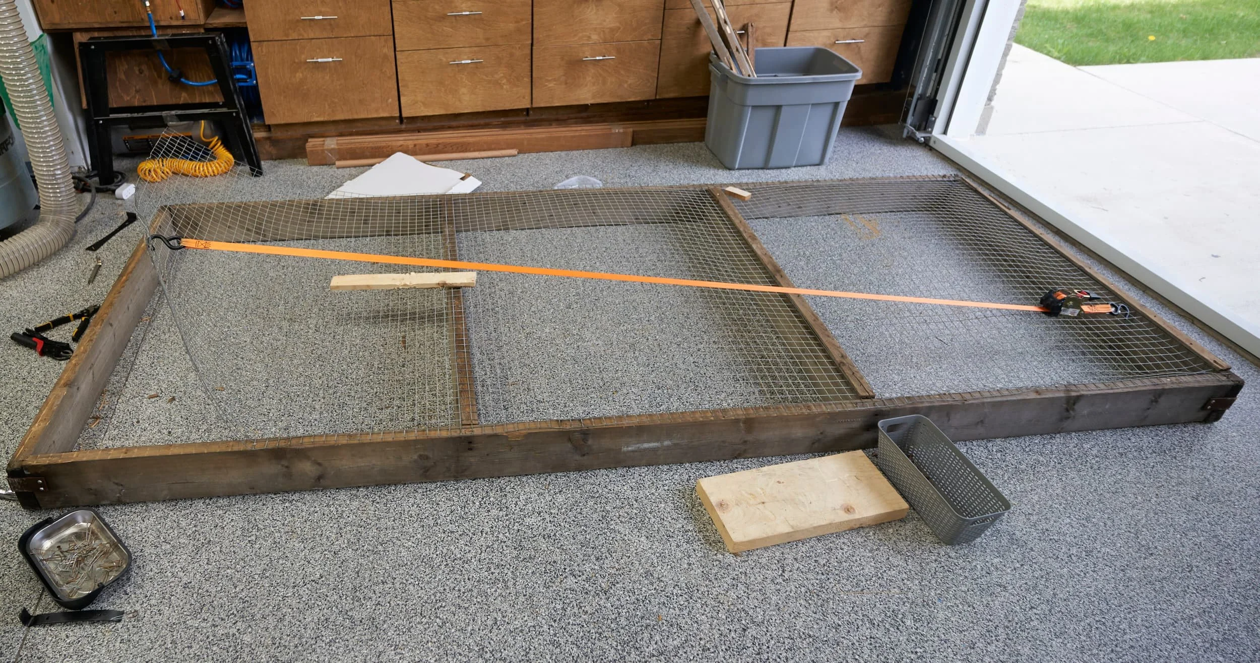 Removing the metal-grid