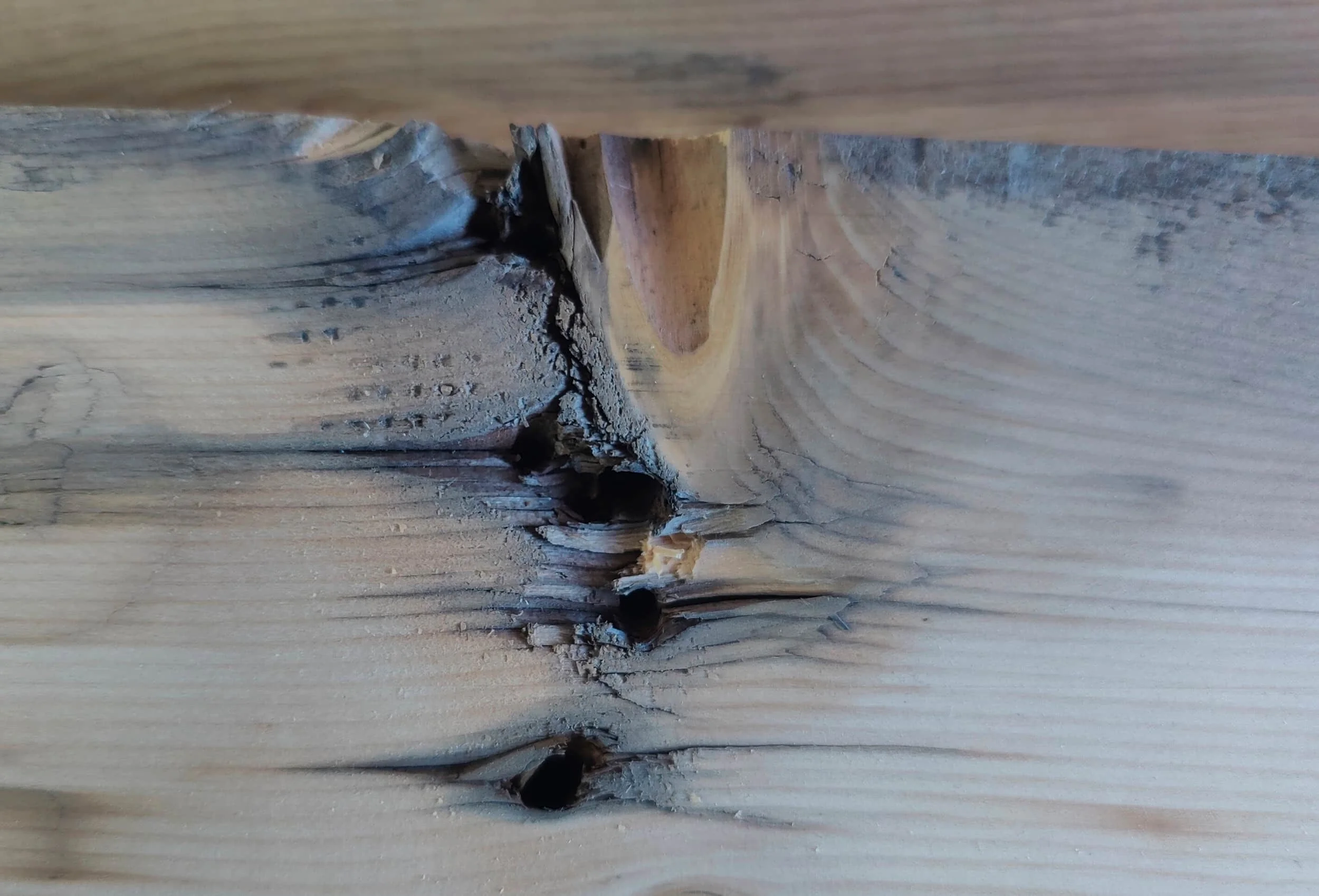Some nail holes are a total lost cause though