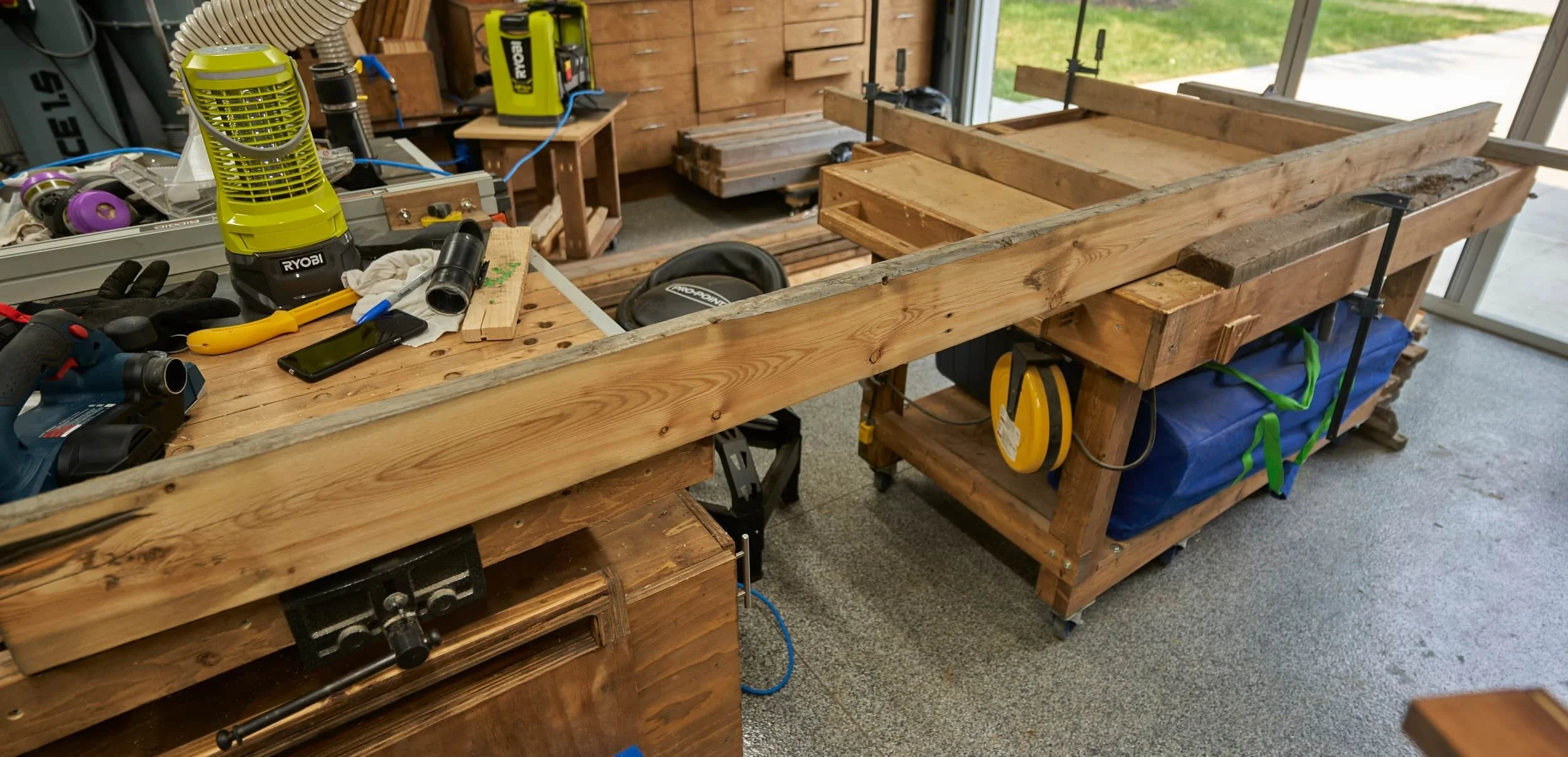Setting up a jointing station