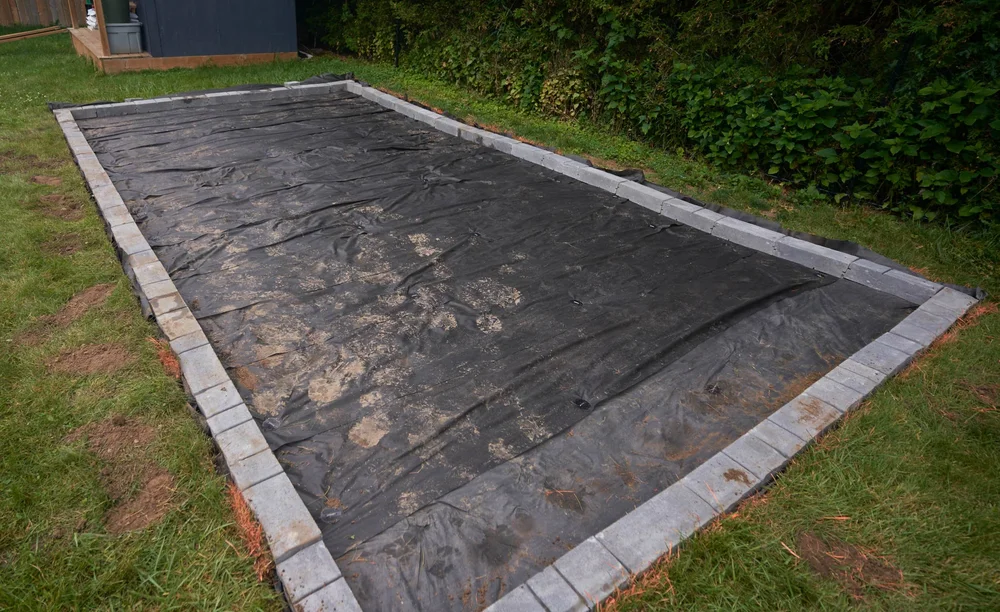 All the bricks laid down