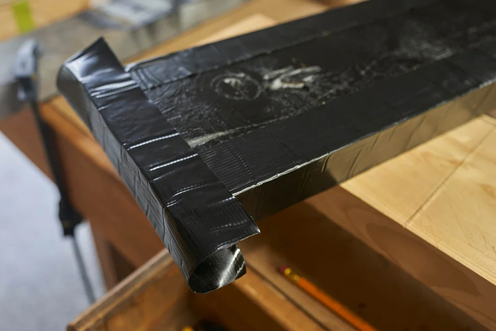 Wrapping the end grain