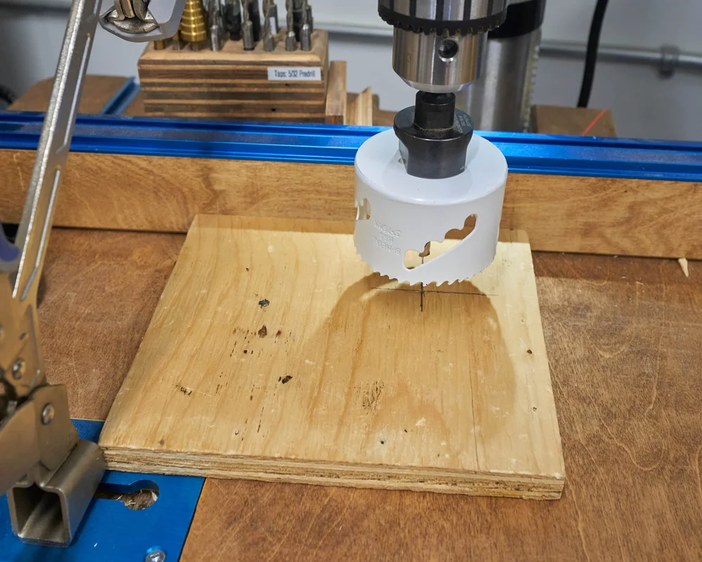 Making a drill guide