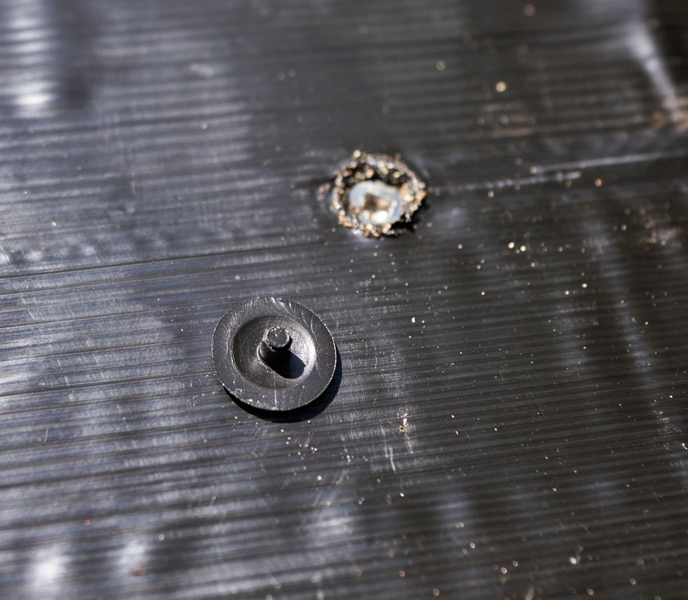 Securing the top plate