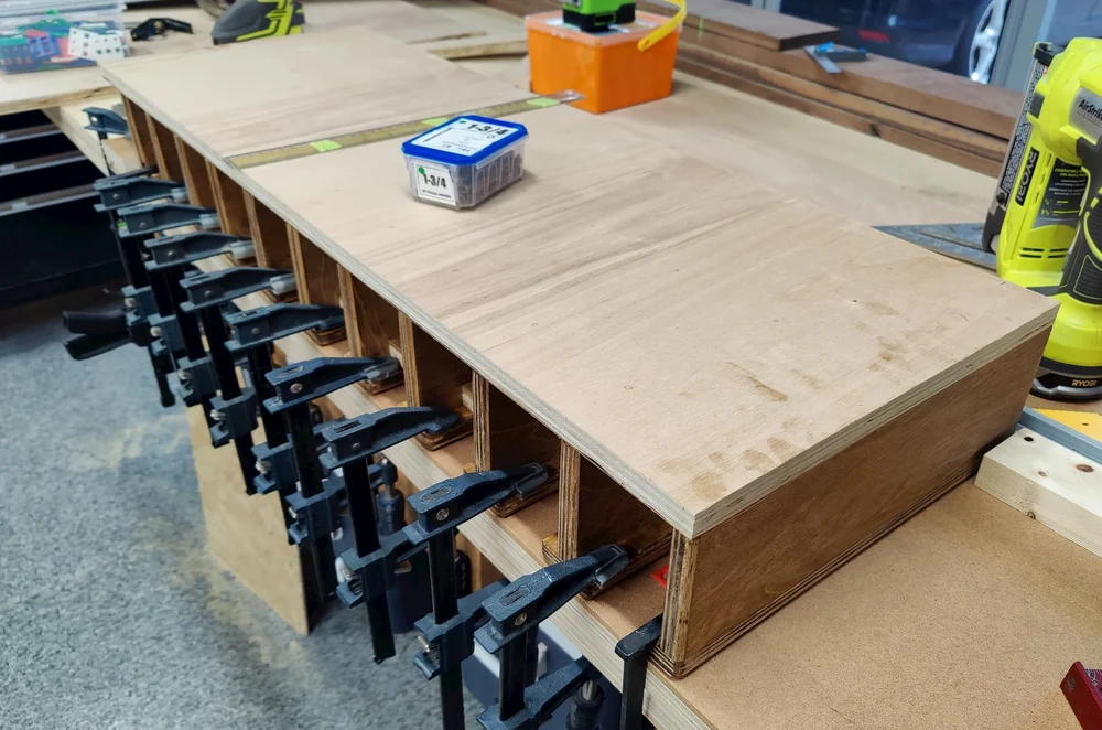 Marking the screw locations