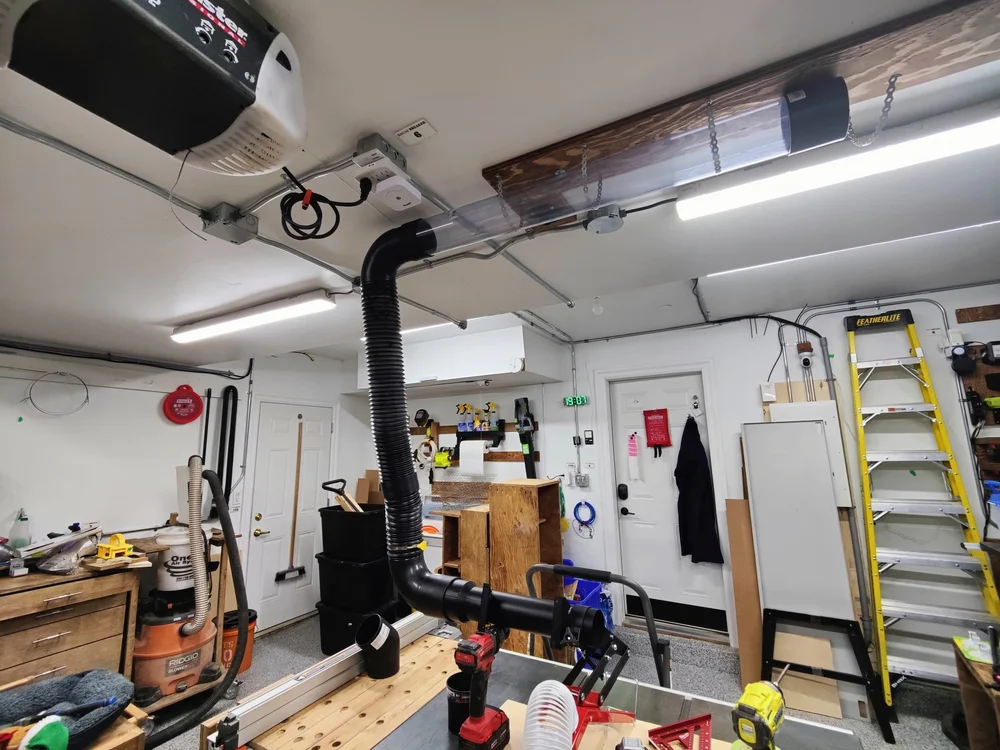 Testing with some extensible hose