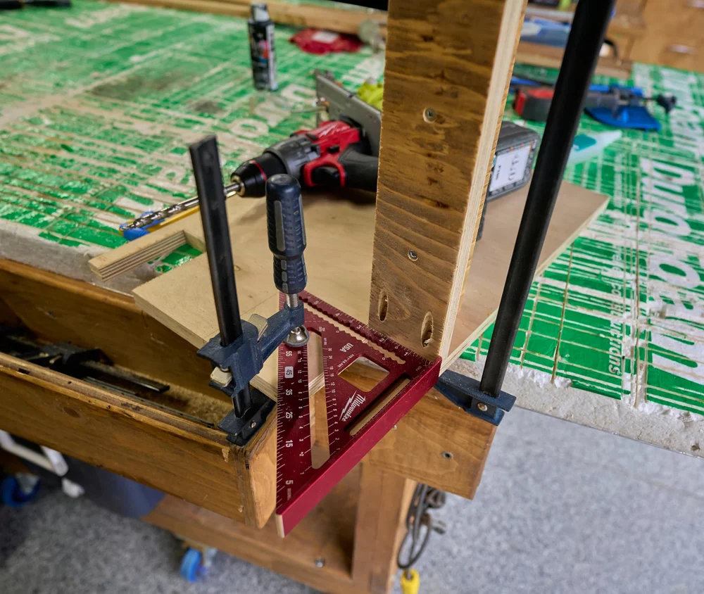 Setting the vertical T's