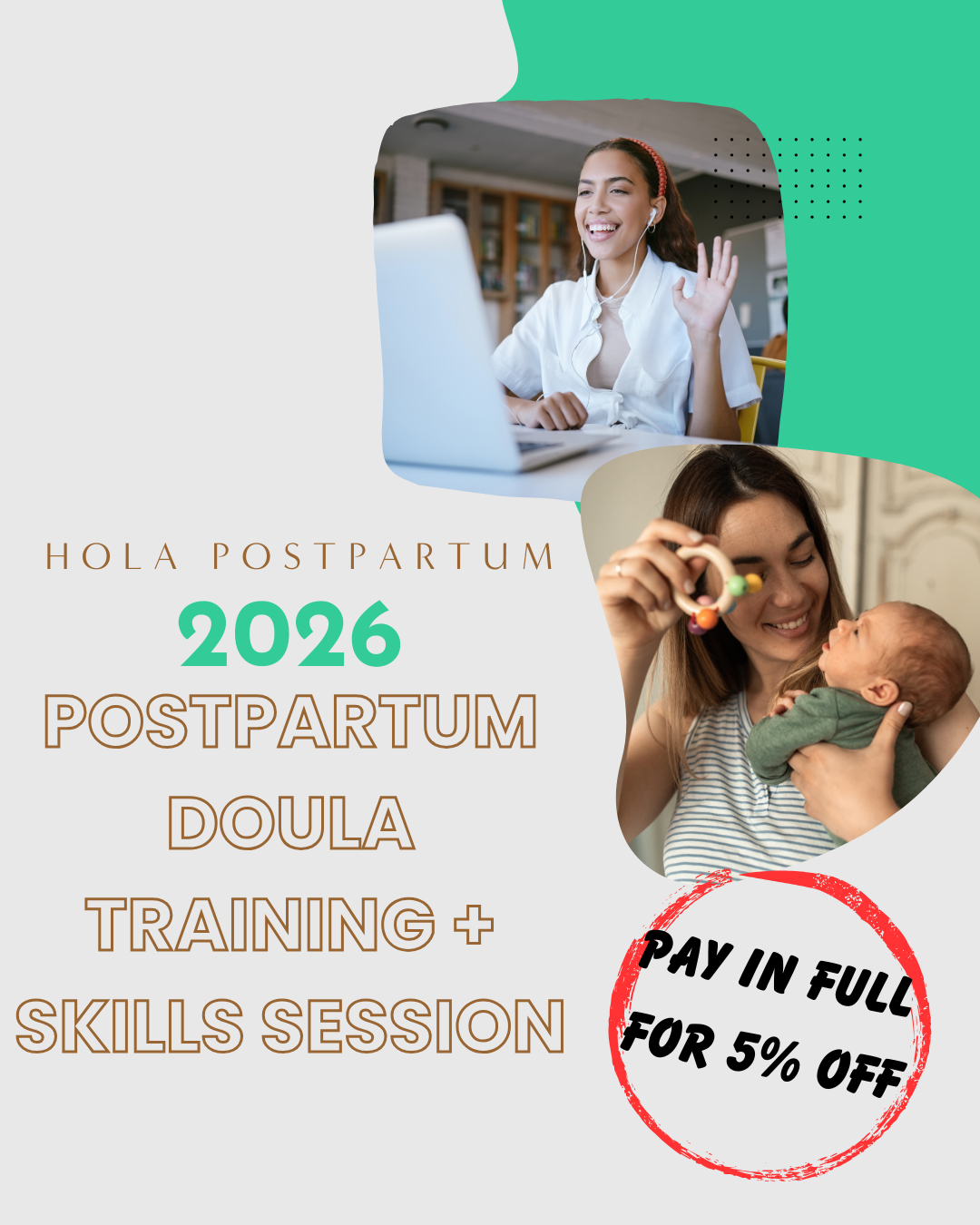 2026 Postpartum Doula Training and Skills Session