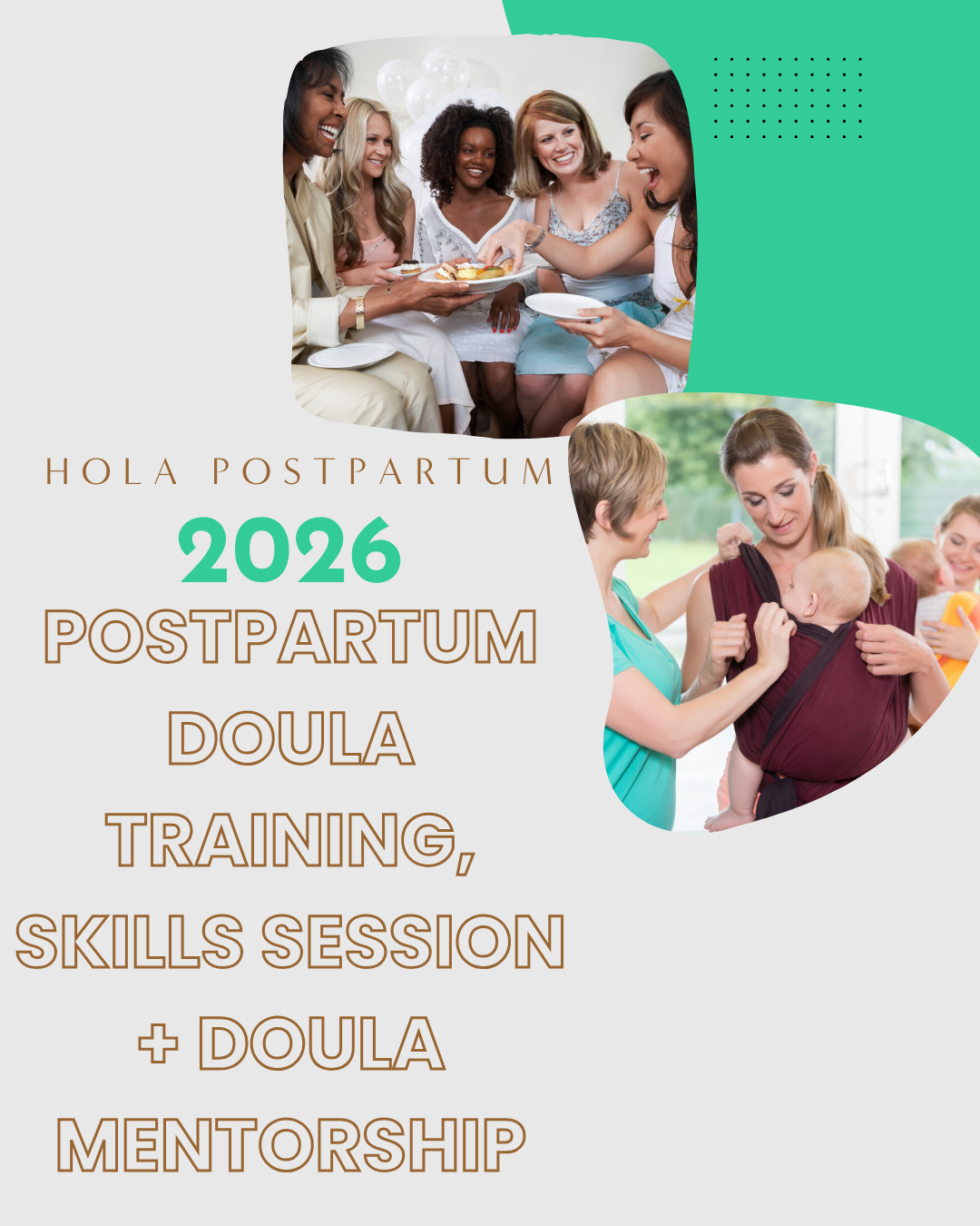 Payment Plan - 2026 Postpartum Doula Training, Skills Session and Doula Mentorship Package