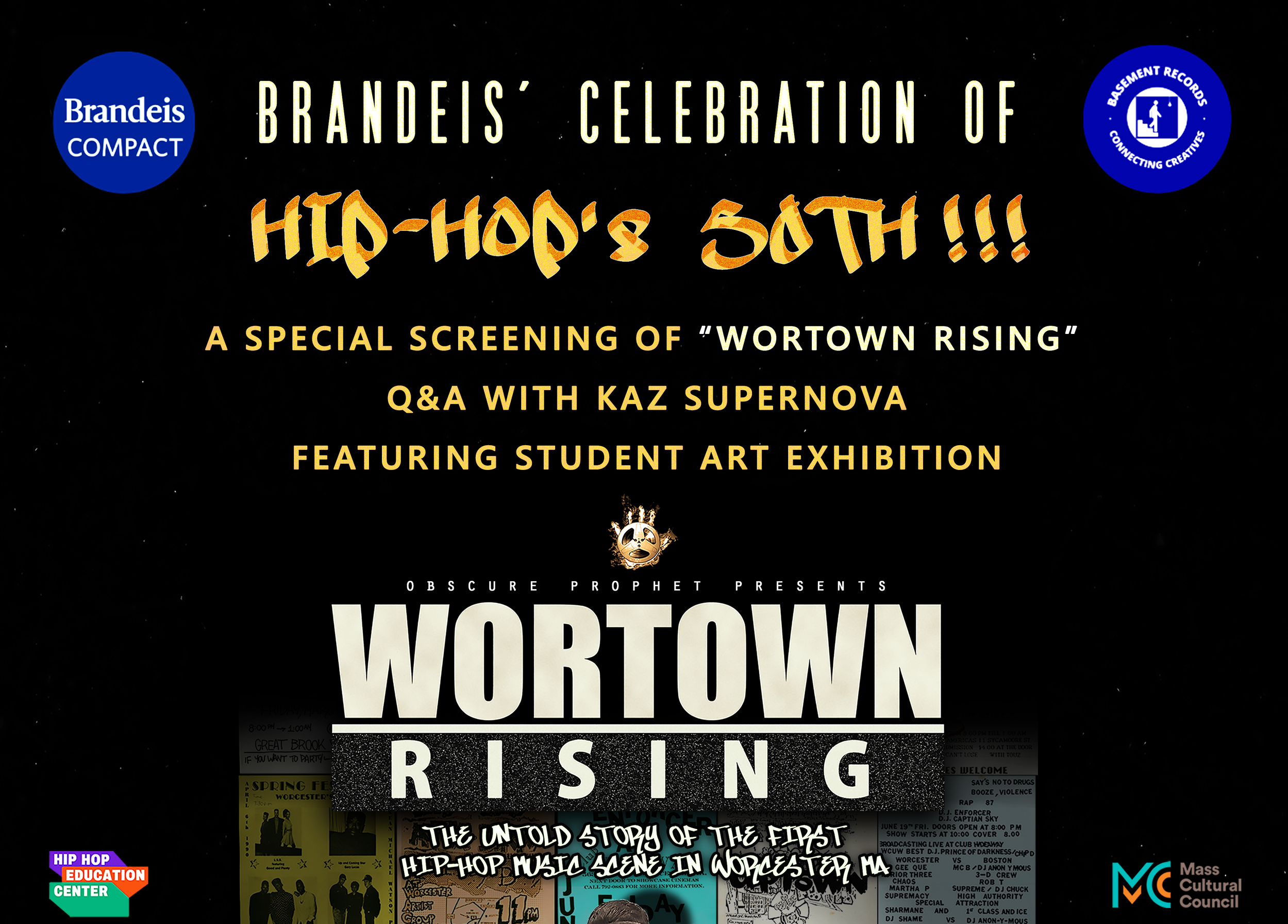 WORTOWN RISING at BRANDEIS UNIVERSITY 
