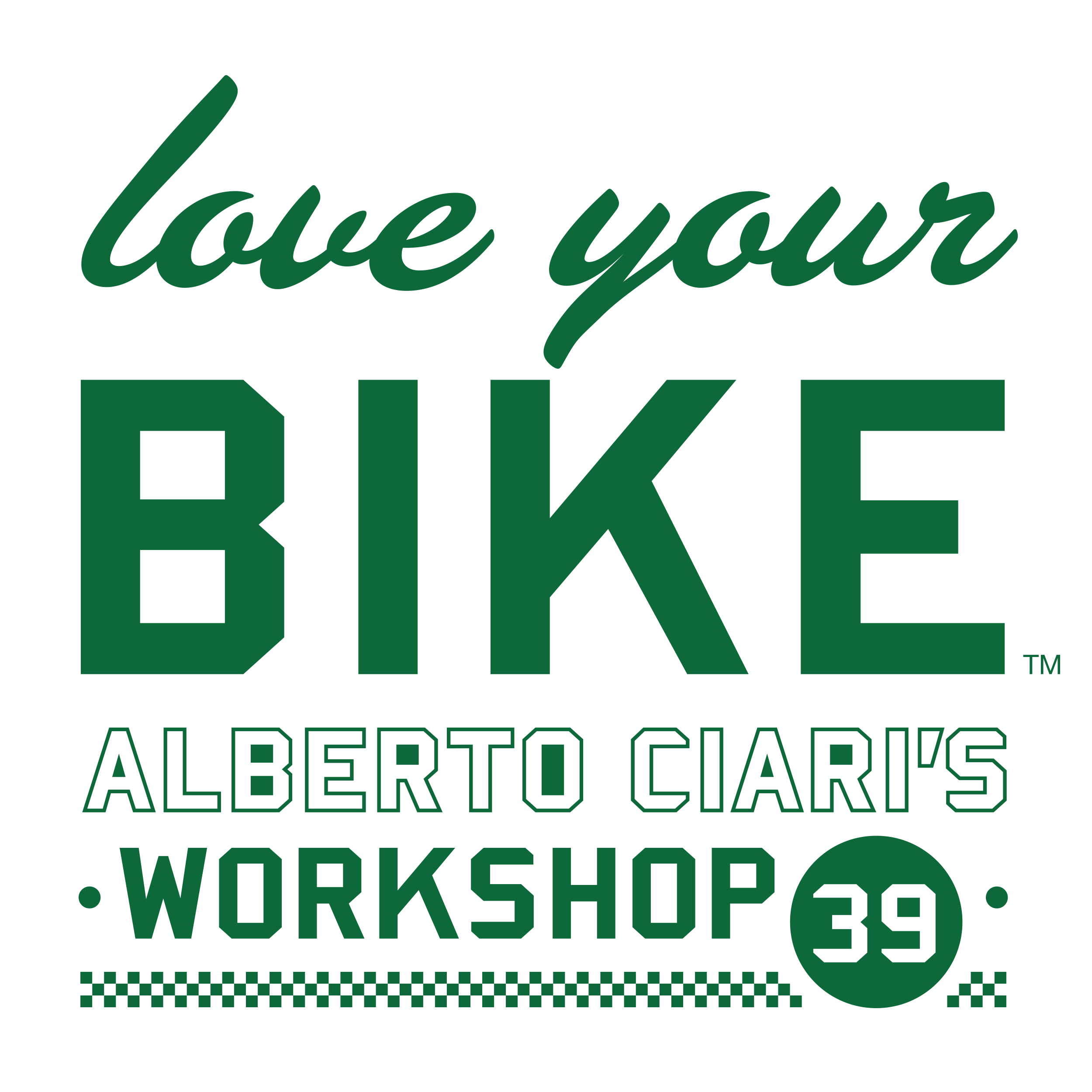 Ciari love your bike logo