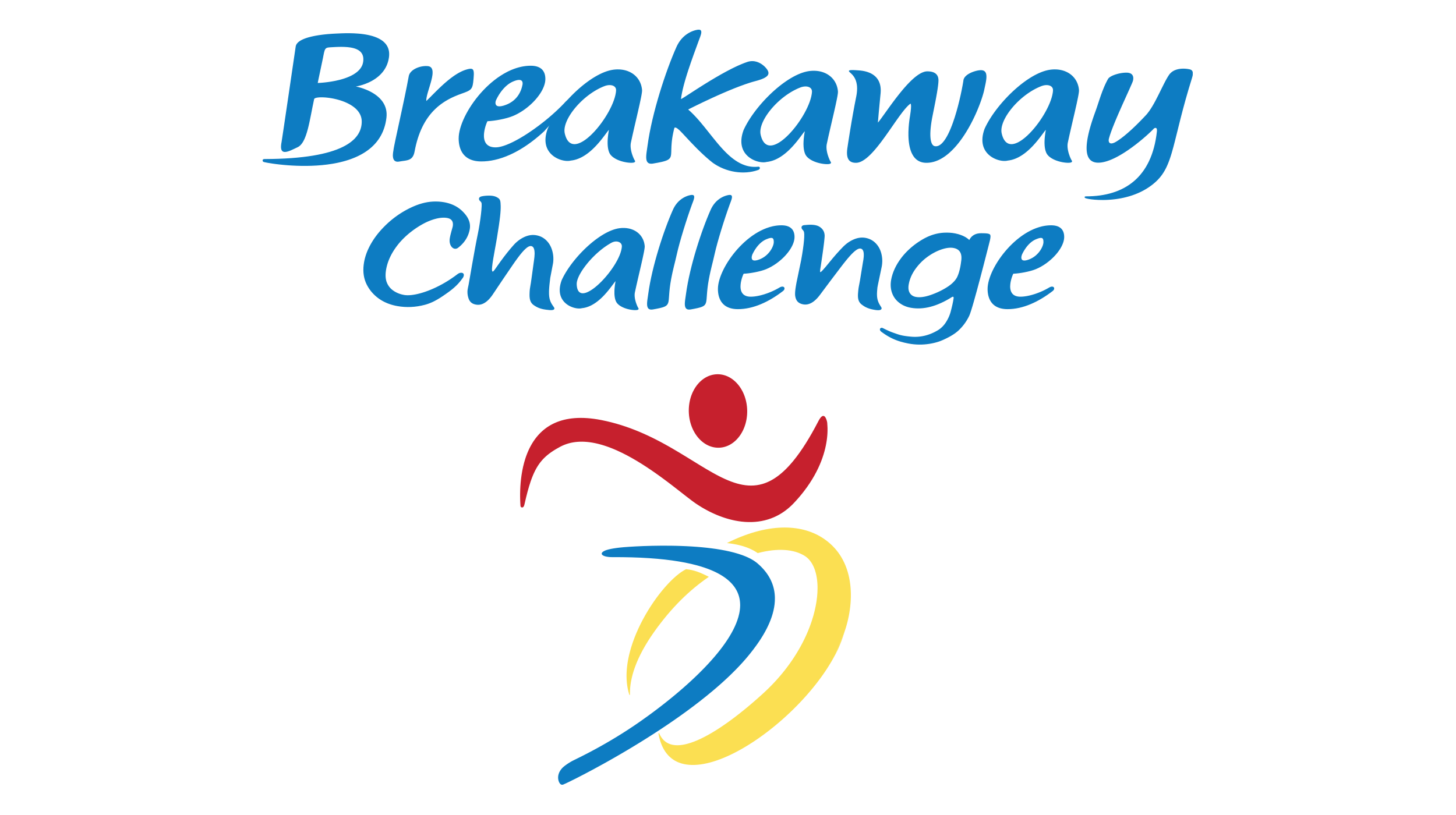 amgen breakaway challenge logo design