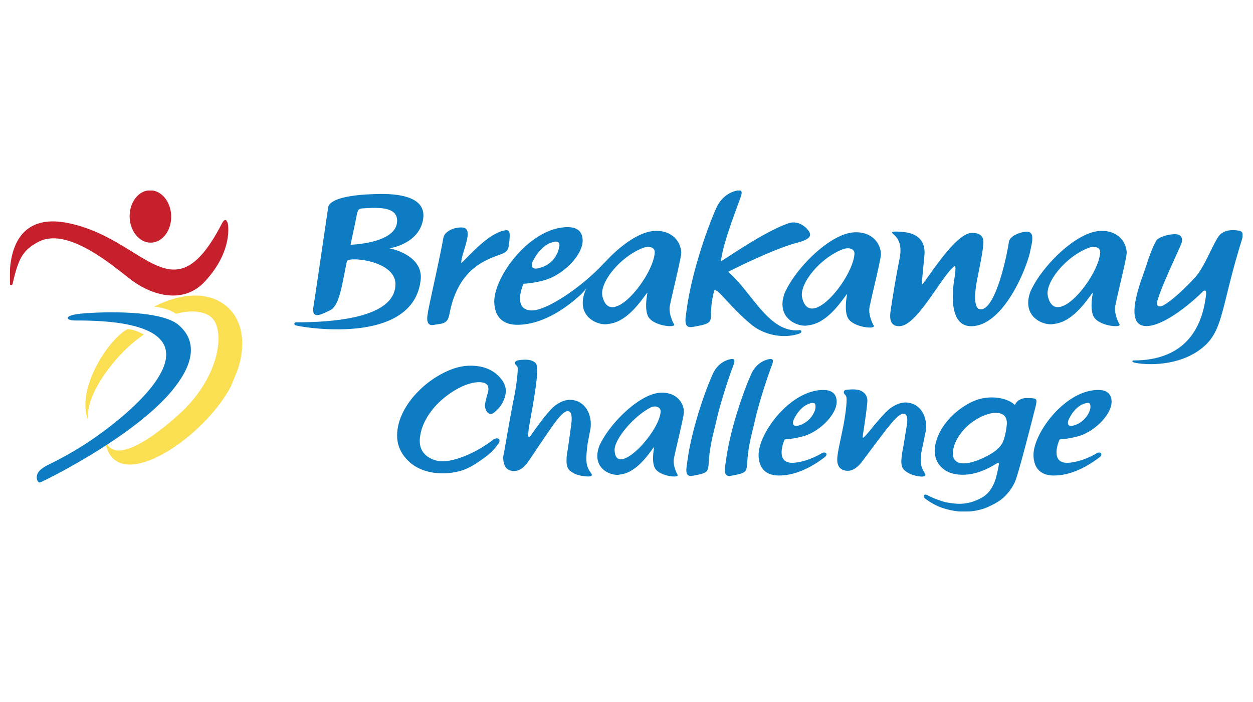 amgen breakaway challenge logo design