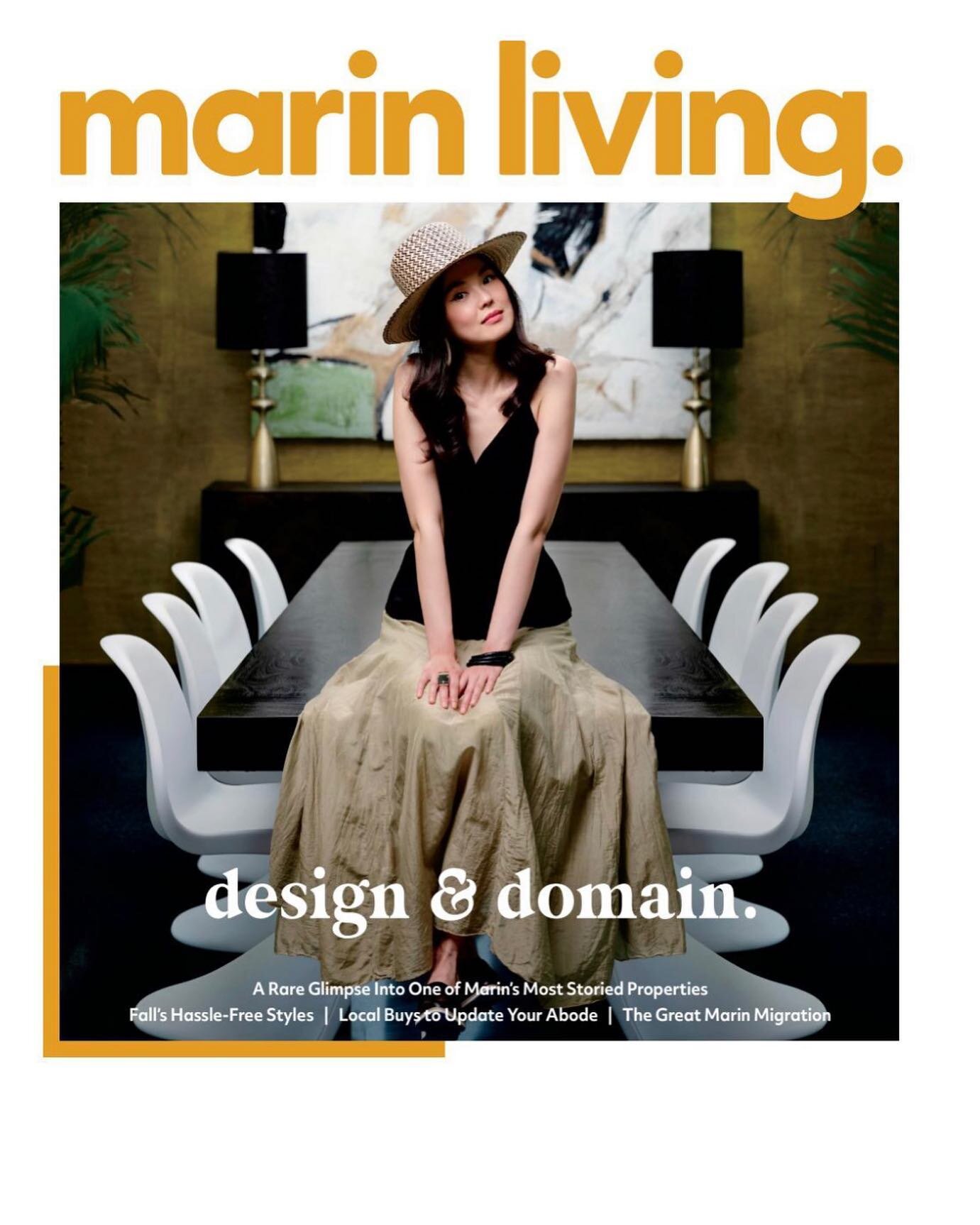 Issue Two of Marin Living magazine is out!  I had the best day working with the loveliest team for this cover and fashion editorial shoot
Publication: @marinlivingmag 
Creative Dir.: @casey_a_gillespie 
Photo: @justinrbuell 
Model: @xue7 
Styling: @e