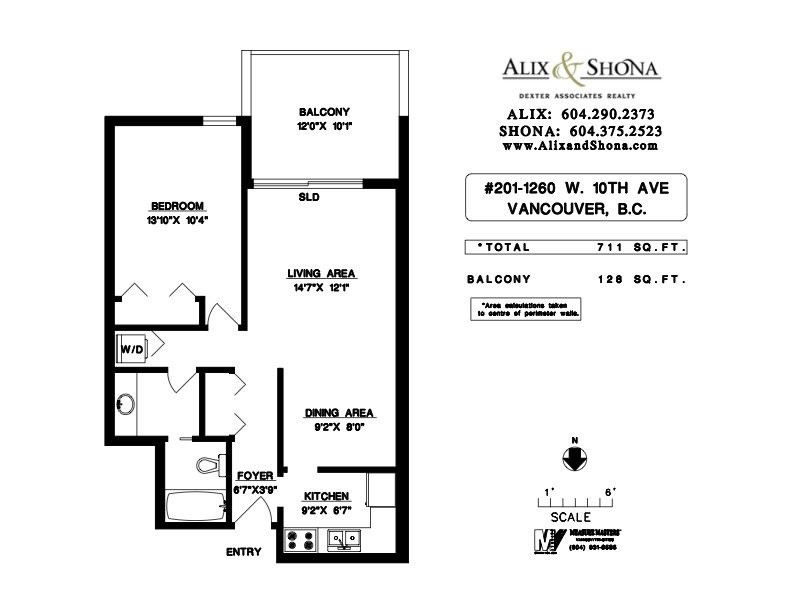 201-1260 W 10th Avenue, Vancouver, BC, V6H 1J3