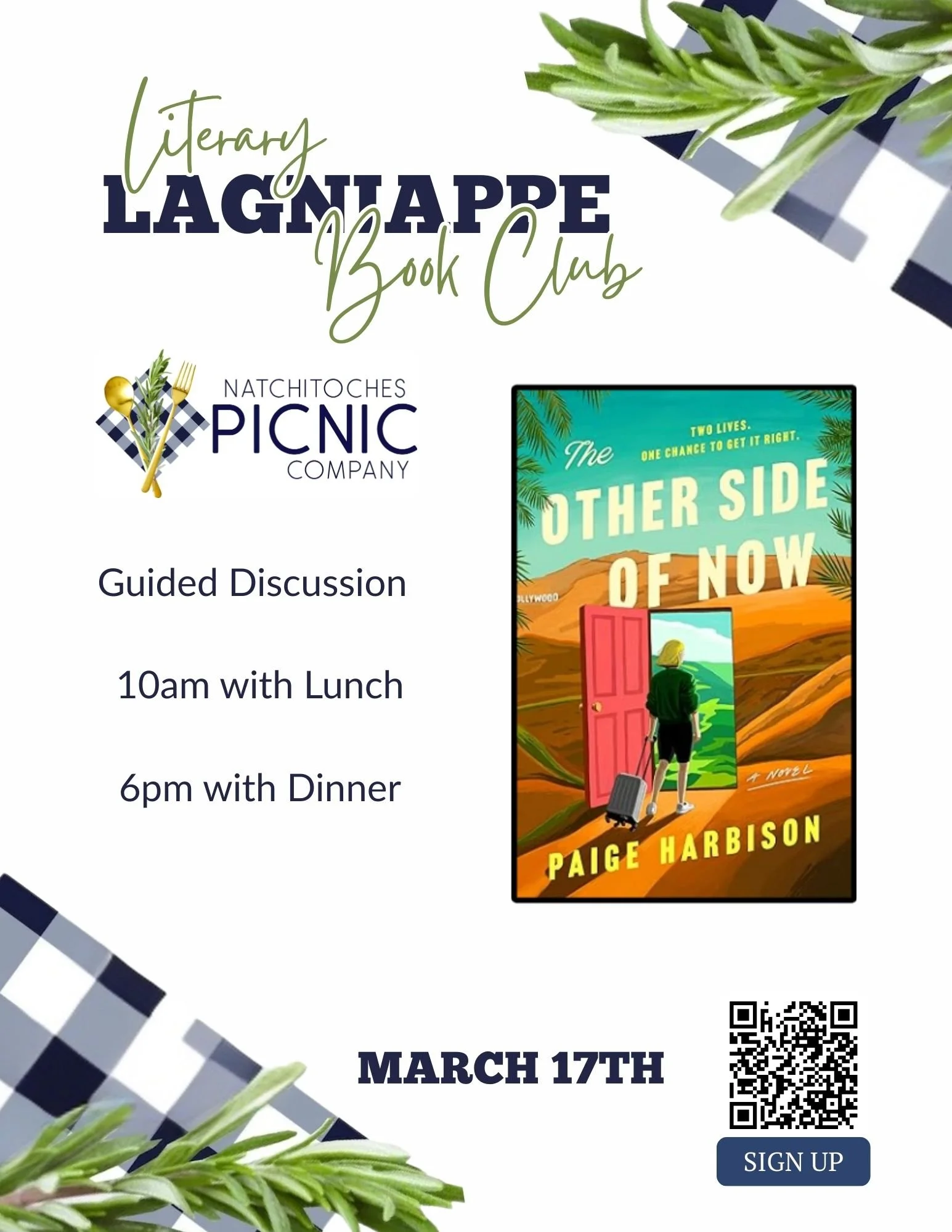 Literary Lagniappe Evening Book Club