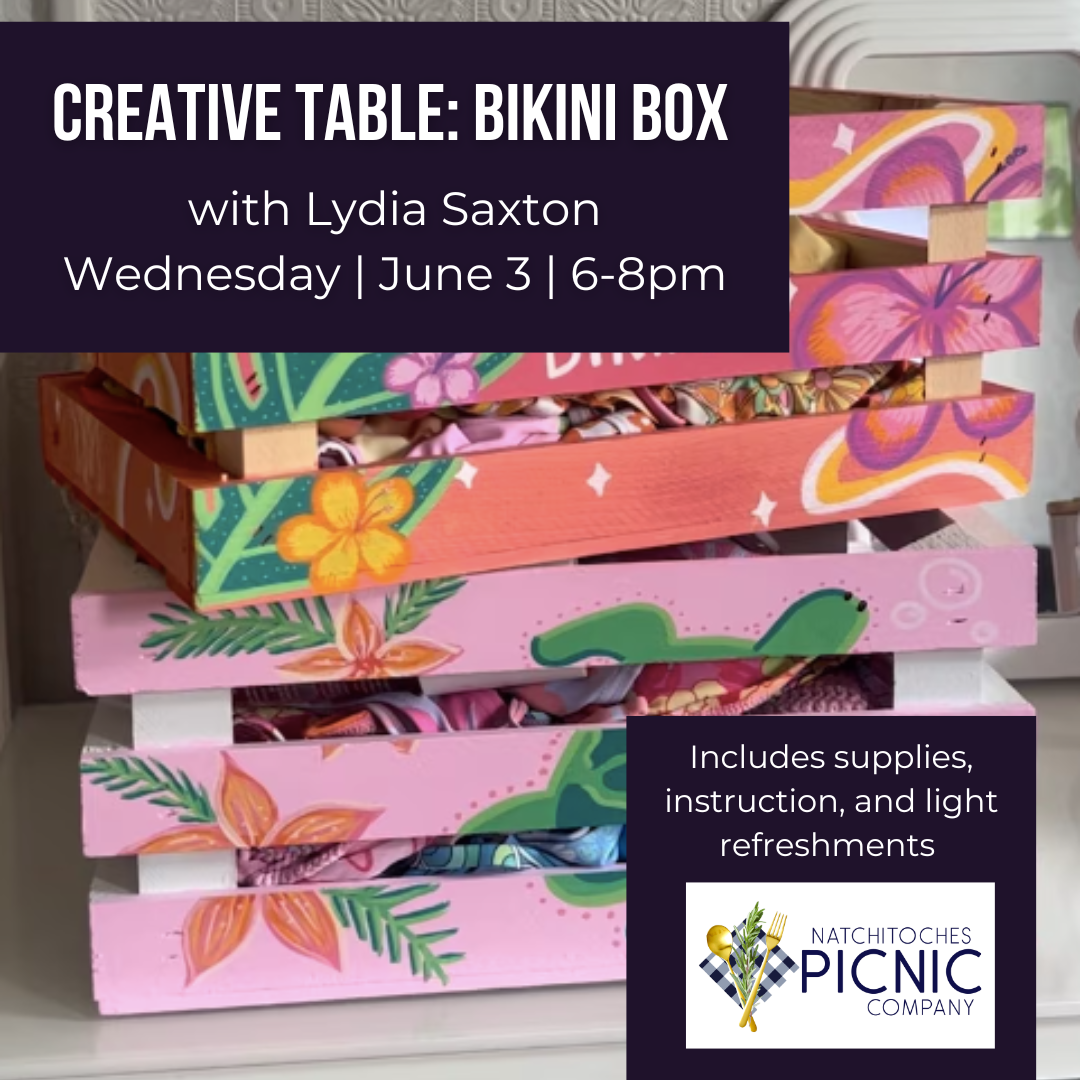 Creative Table: Bikini Box Workshop