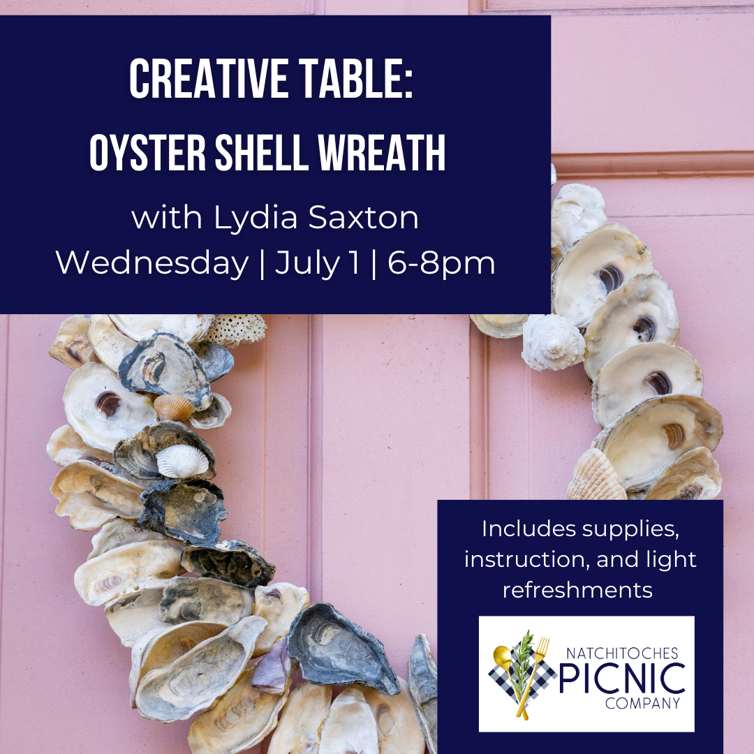 Creative Table: Oyster Shell Wreath