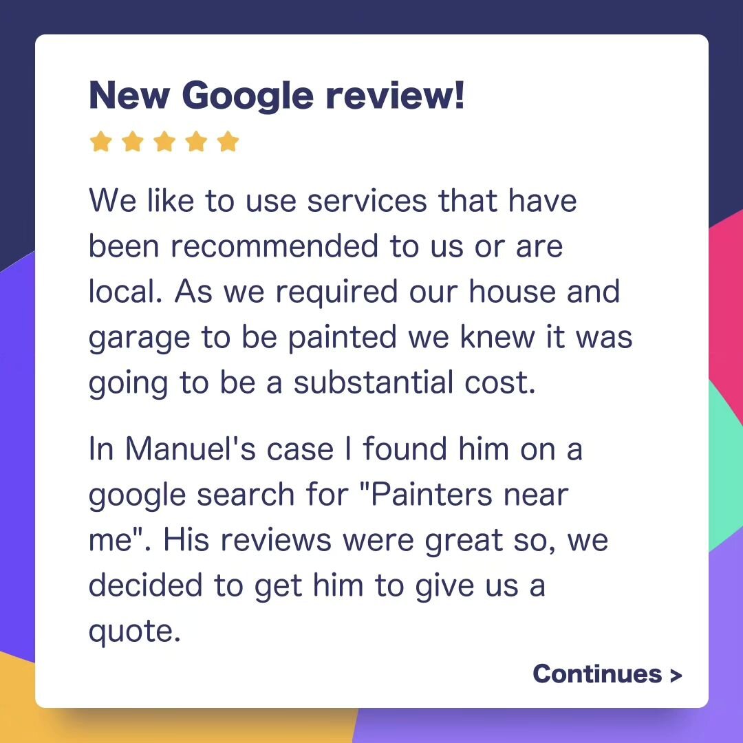 Another amazing review on Google! Thanks so much for Margaret and Ryan for trusting us! 🏡
.
.
#interiorpainting #paintinganddecorating #paintersnewzealand #painters #professionaldecorators #aucklandpainters #auckland #aucklandpainter #altapainters #