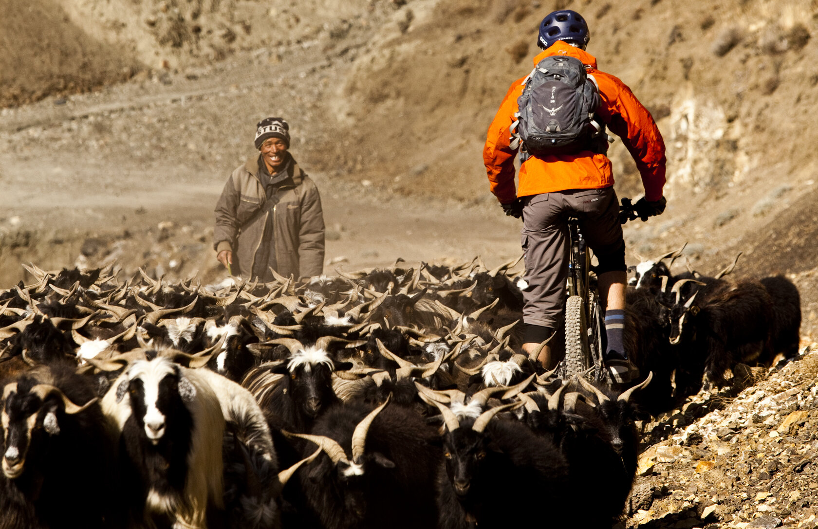 mountain biker Nepal
