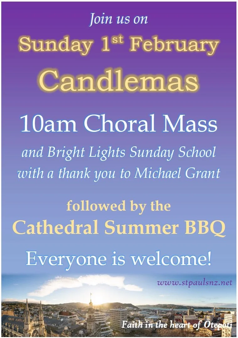 Candlemas and Cathedral Summer BBQ