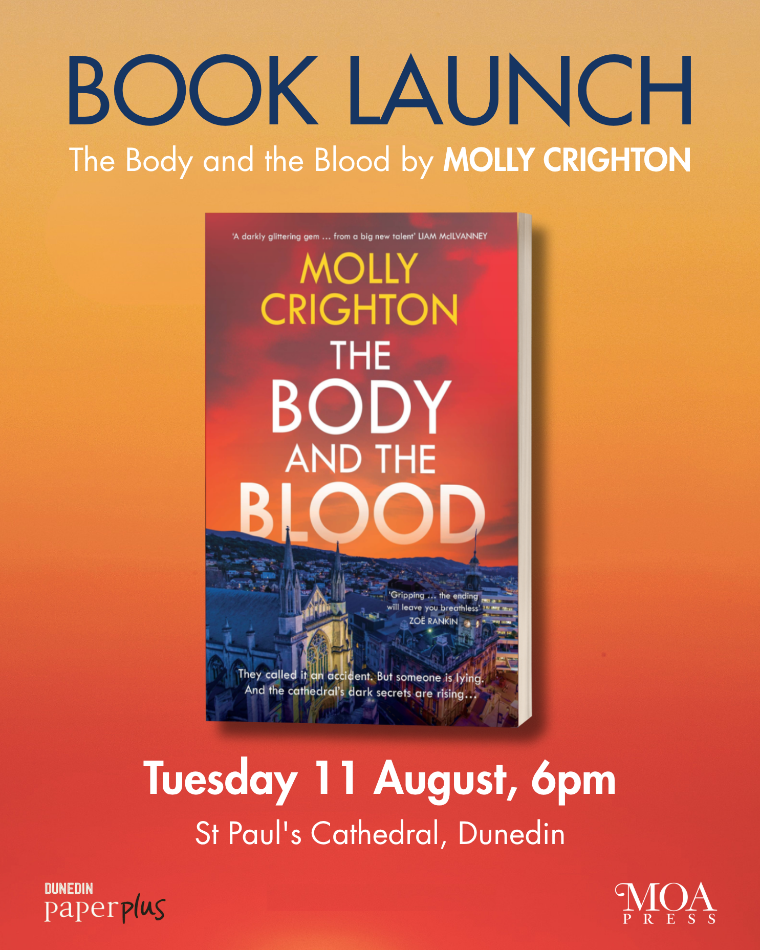 Book Launch - The Body and the Blood