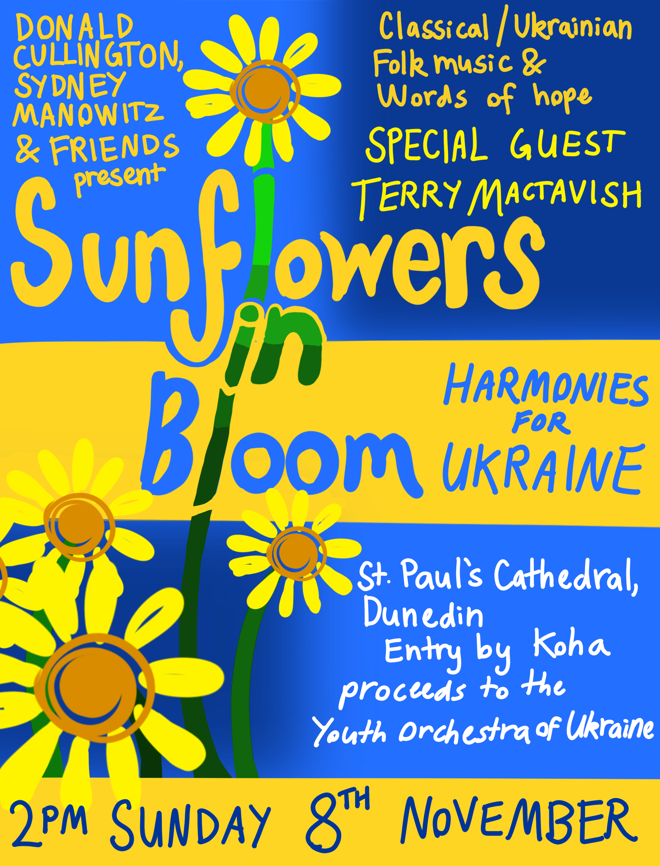 Sunflowers in Bloom - Harmonies for Ukraine
