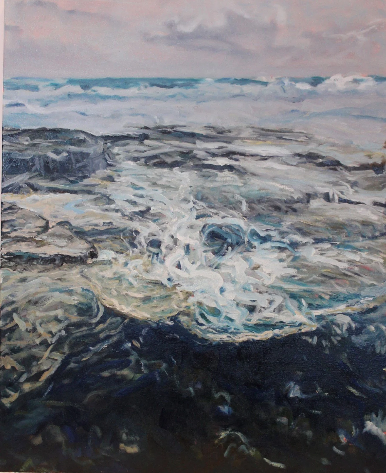 Wash across the Rocks