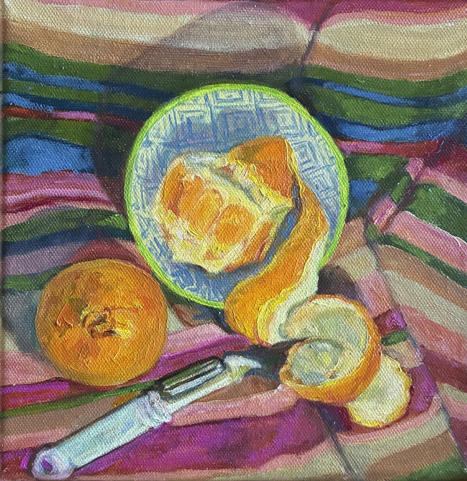 Orange Peeled