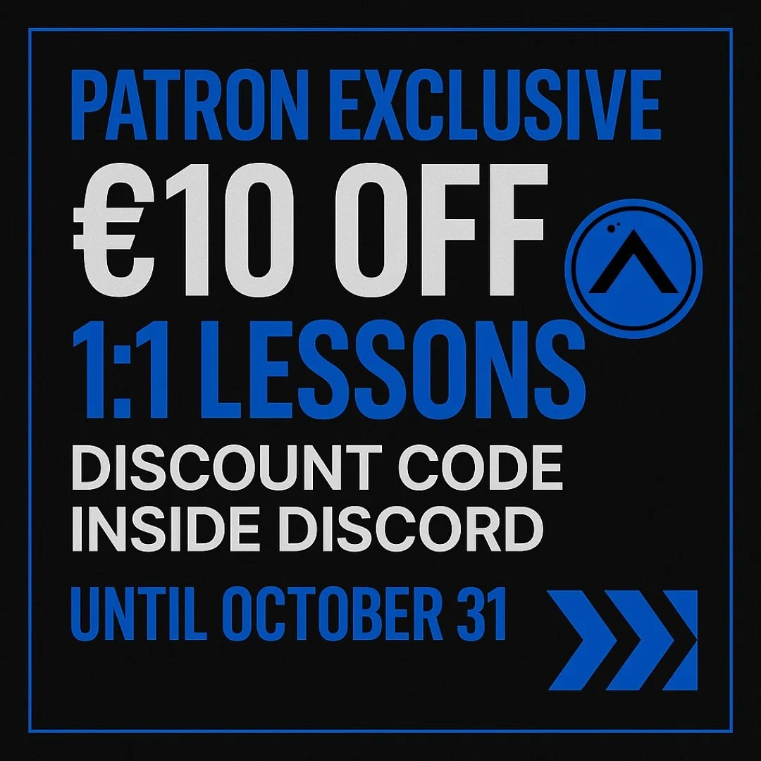 🎧 1:1 Music Production Lessons (any genre)

PATREON DISCOUNT AVAILABLE 💸

Unlock your full creative potential with personalized, one-on-one sessions tailored to your sound and artistic goals.
These lessons go far beyond basic tutorials - every sess