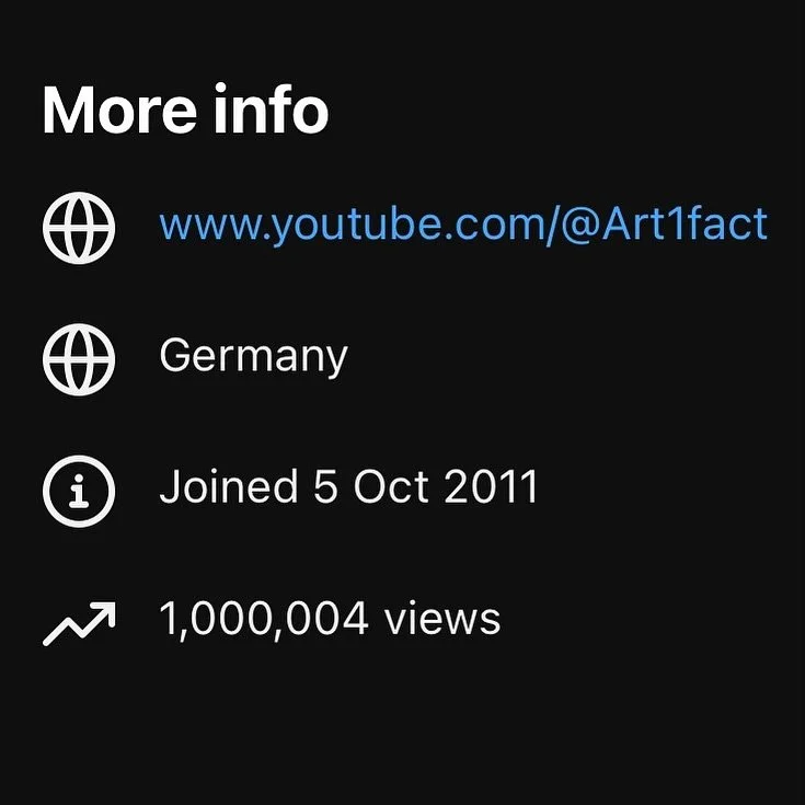 ONE MILLION VIEWS! 🎉🎉🎉
&hellip;
What a great way to wake up on a Monday morning. Thank you to everyone who&rsquo;s watching on Youtube. Stay tuned for more Music Production resources - all week long! 🥁
&hellip;
#1millionviews #youtuber #musicprod