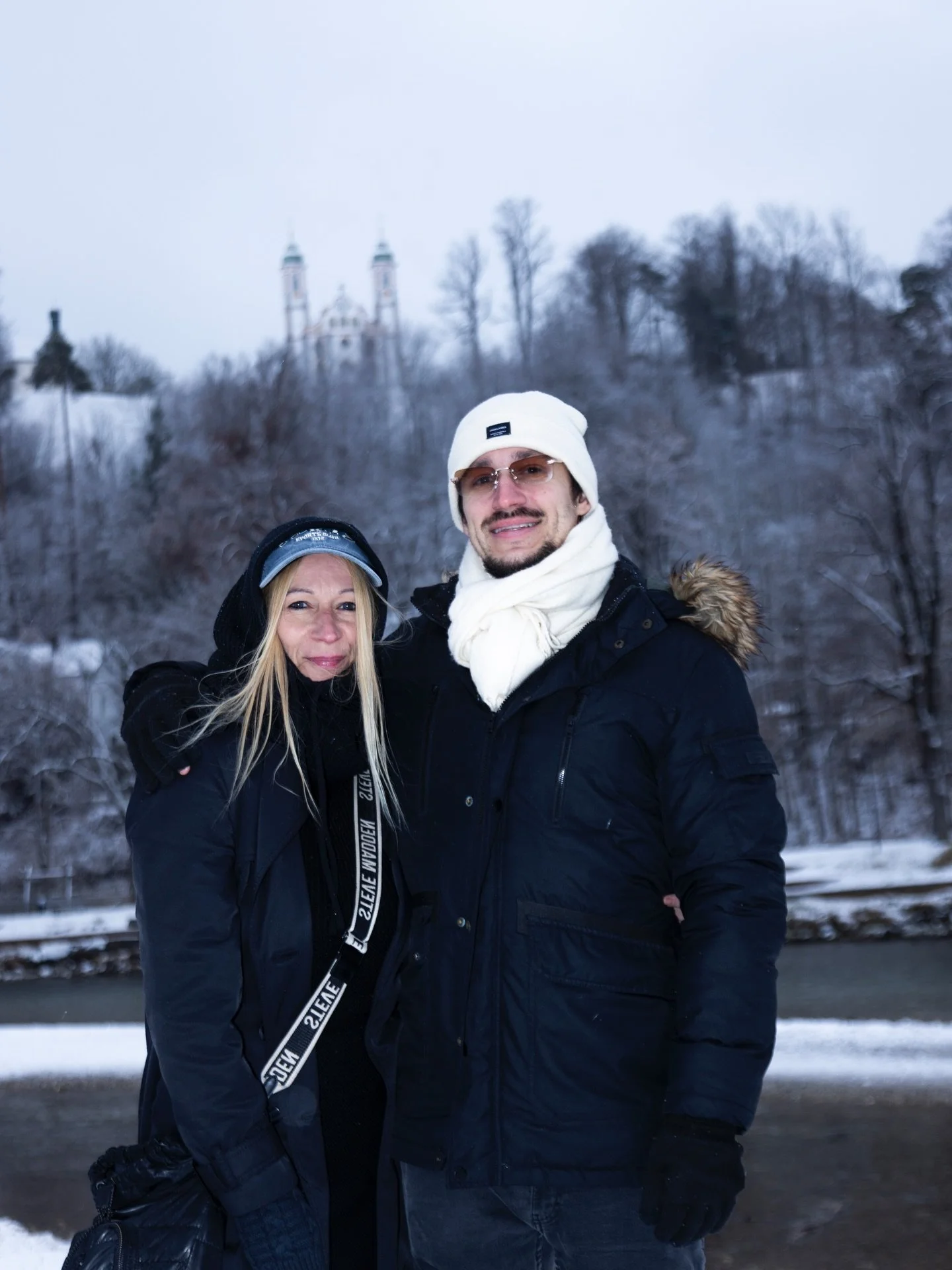 Back with my guardian angel ❄️
📸 shots by @clickedbycazz 
.:.
#dearmama #guardianangel #mumandson