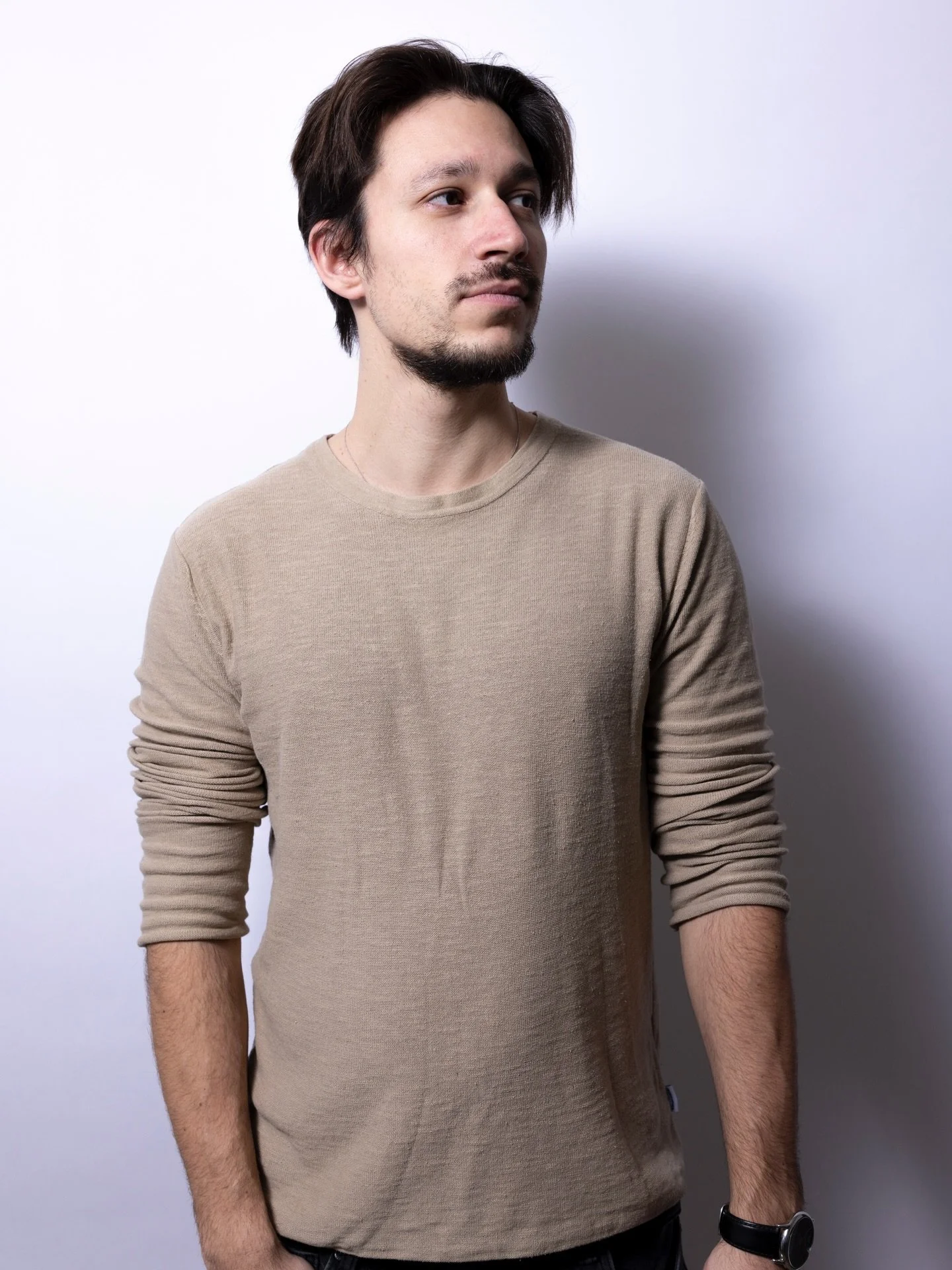 Quiet tones.
Photos: @clickedbycazz 
#portrait #editorial #mensfashion #munich #wintertones