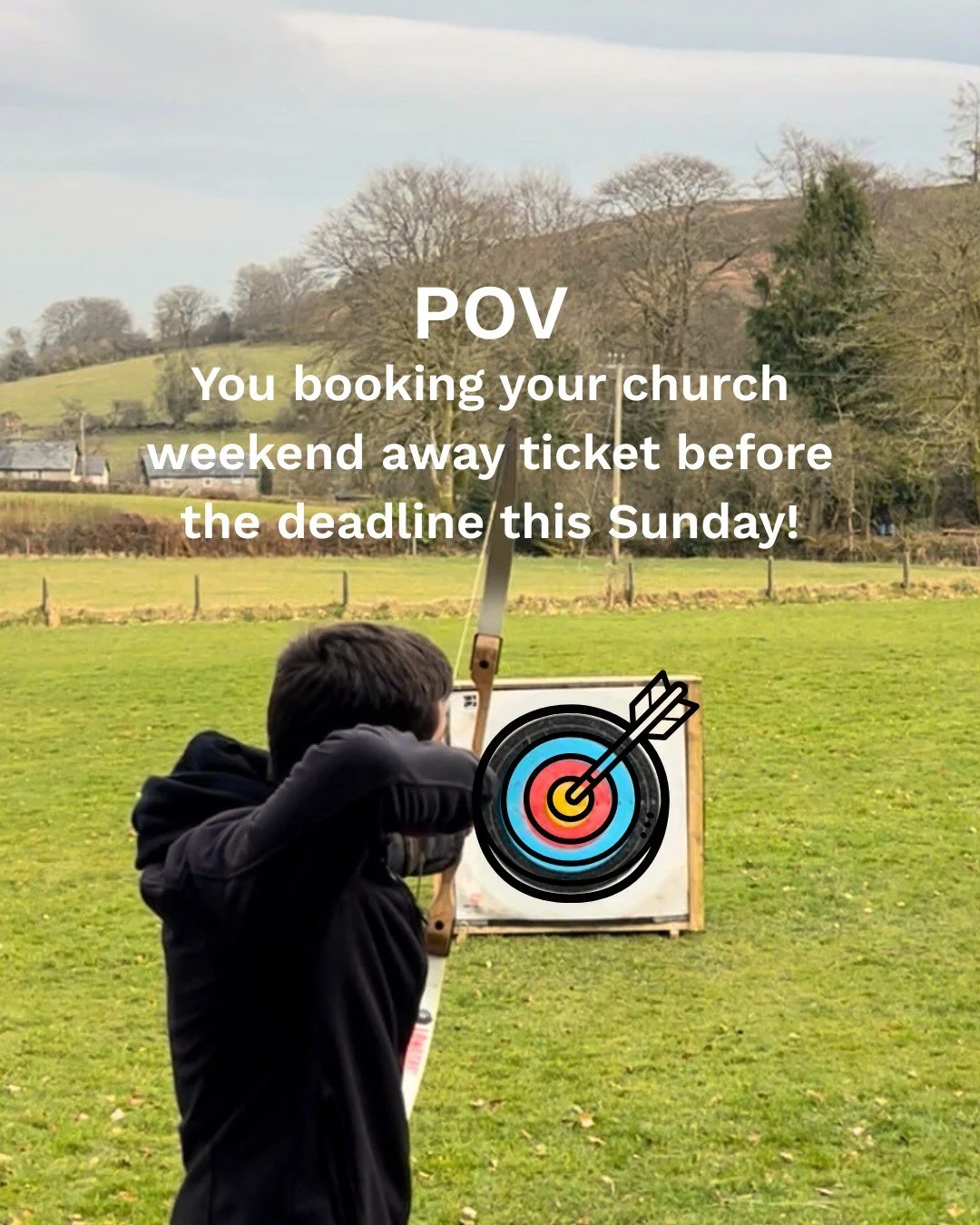 There's a place waiting for you! 🎯 Reservations close this Sunday 30th November - don't leave it to the last minute.... check the newsletter for all the sign up details!