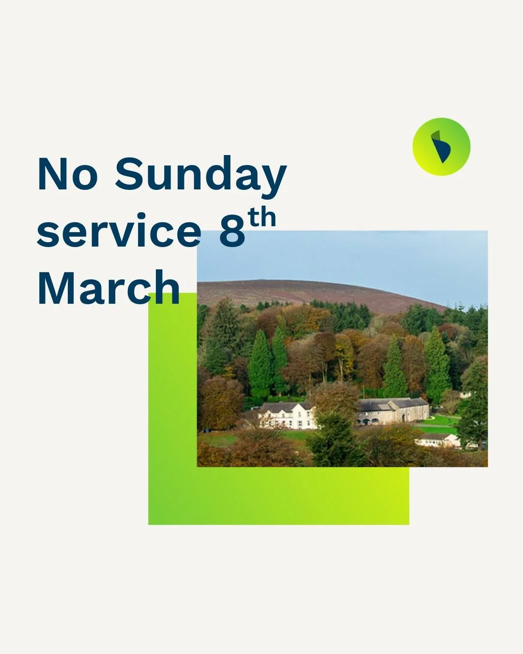 If you were planning to visit us this Sunday 8th March, we're very sorry but we won't be there! We will be having a wonderful time together as a church at our Weekend Away. We'll  be back for our regular services at Chafyn Grove from Sunday 15th Marc