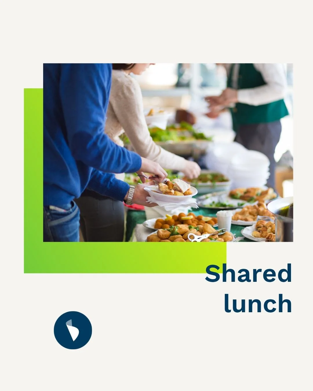 Our next shared lunch is this Sunday! 🍽 Join us as we take time to connect and eat together. All welcome. The booking link is in the weekly newsletter or contact the office for more details.