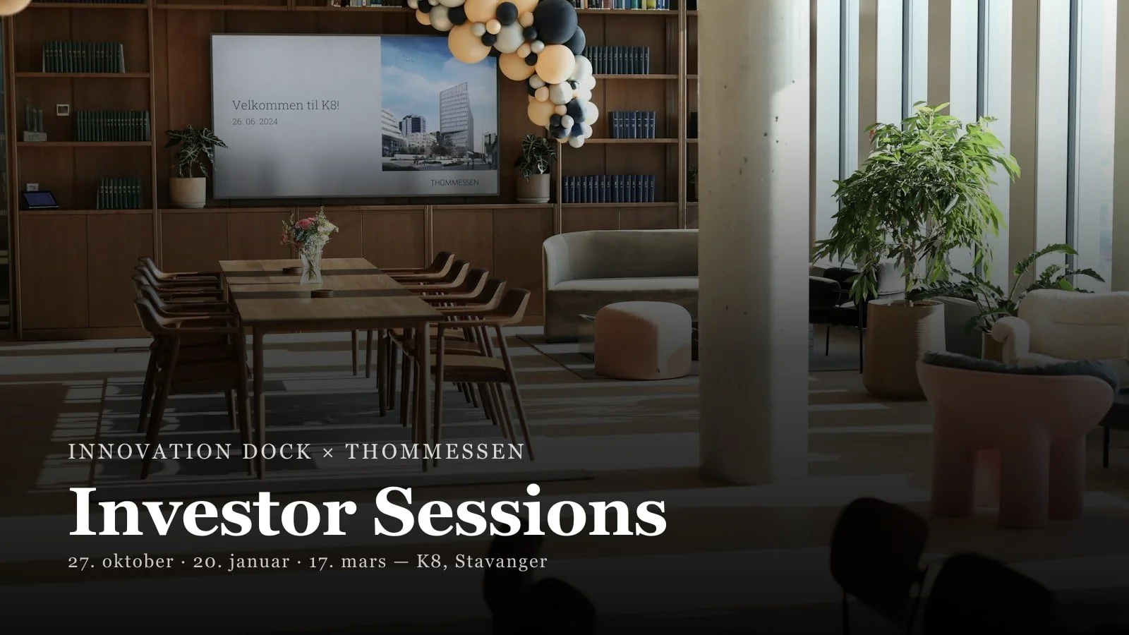Investor Sessions: Tidligfase-investeringer til frokost