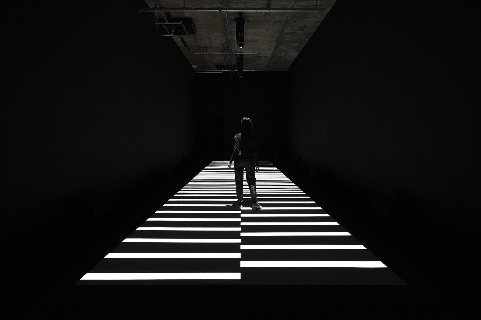 Ryoji Ikeda, 180 The Strand. Photo: Jack Kemp, 2021