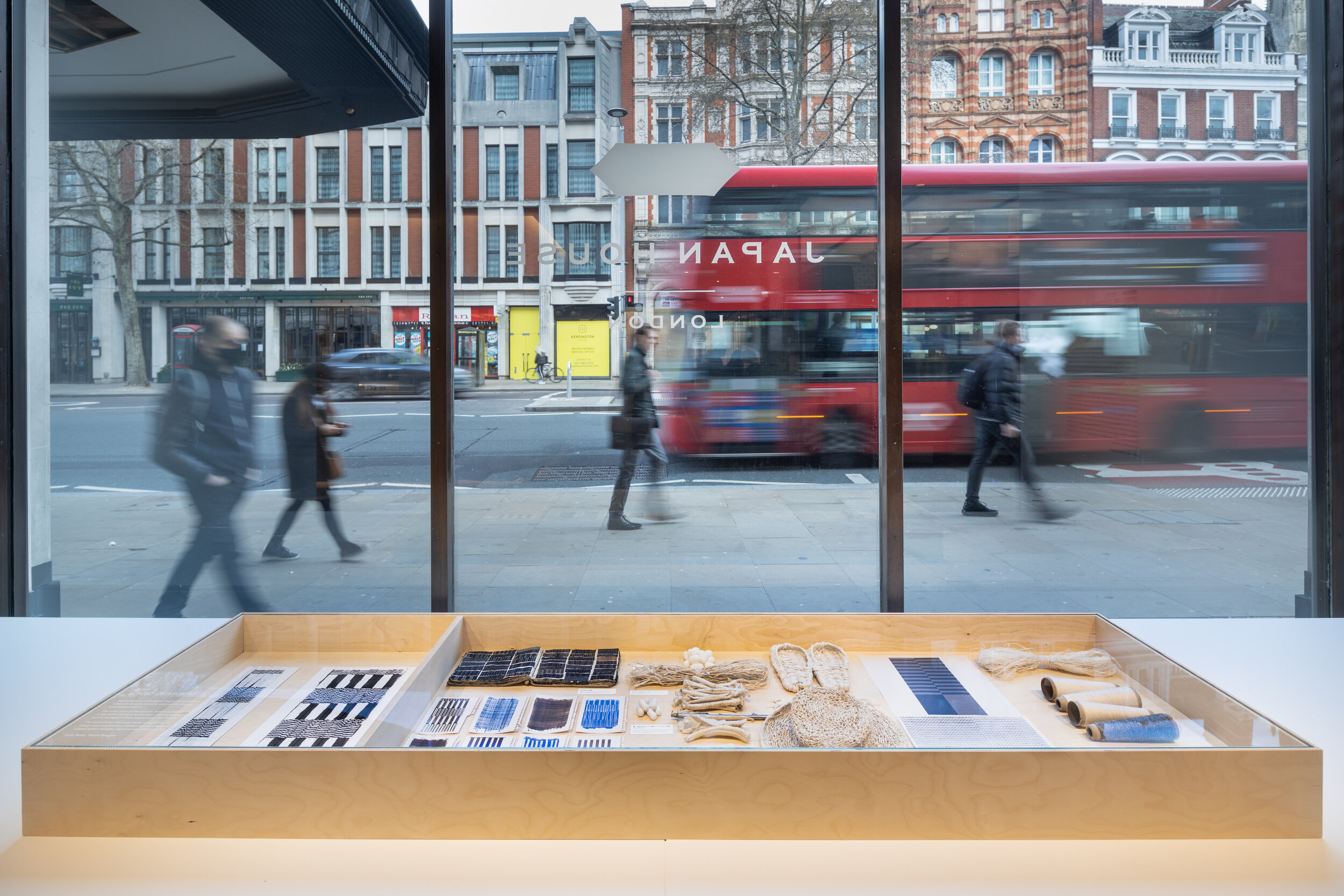 Exhibition view: Sudo Reiko: Making NUNO Textile, Japan House, 2019. Photo courtesy: Japan House London