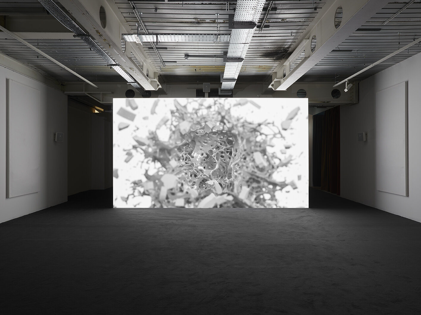 Ed Atkins, Strange Days: Memories from the Future, 180 The Strand, 2018. Photo: Jack Kemp