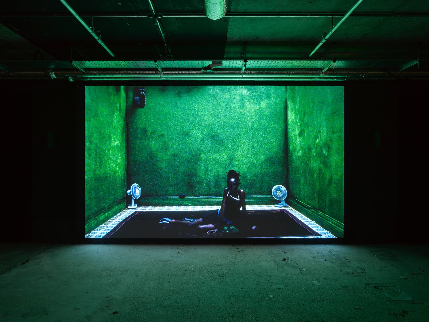 Installation view of Gabriel Moses Regina at 180 The Strand, London 2022.