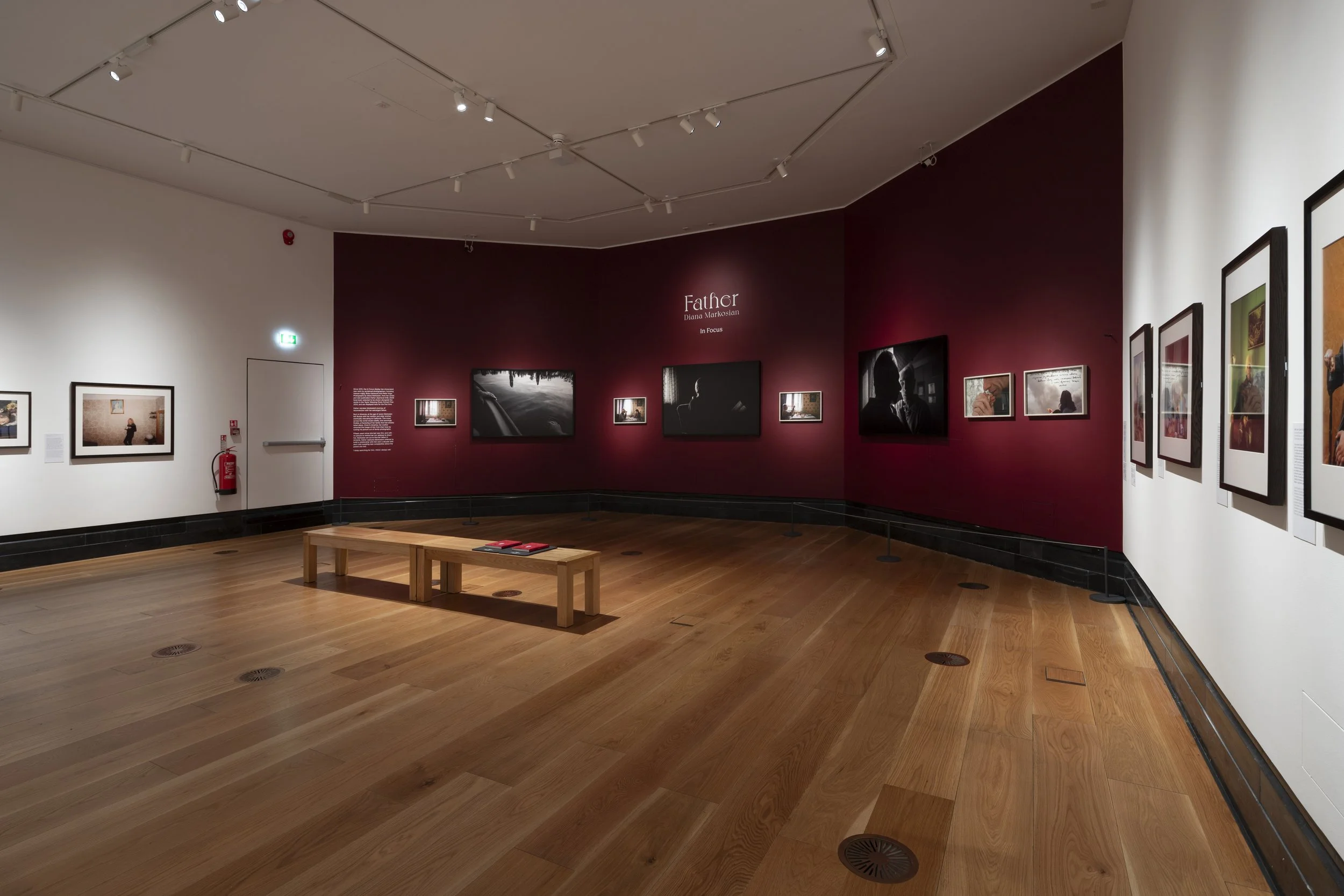Installation view of Taylor Wessing Photo Portrait Prize at the National Portrait Gallery, 2024. Image © National Portrait Gallery, London.