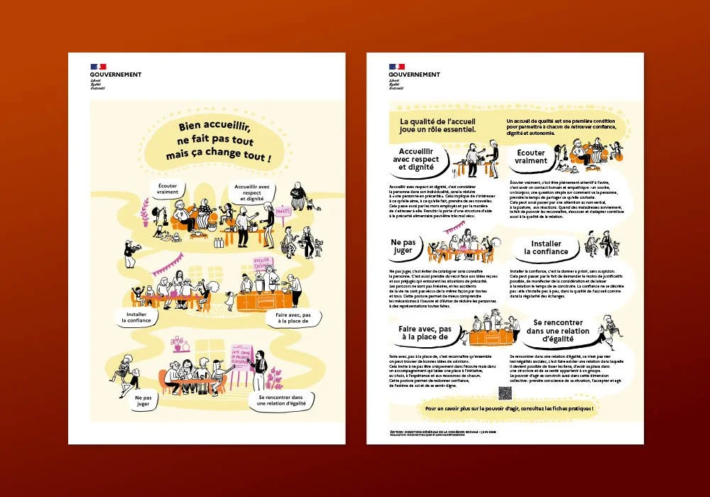 Poster pour les lieux d'accueil