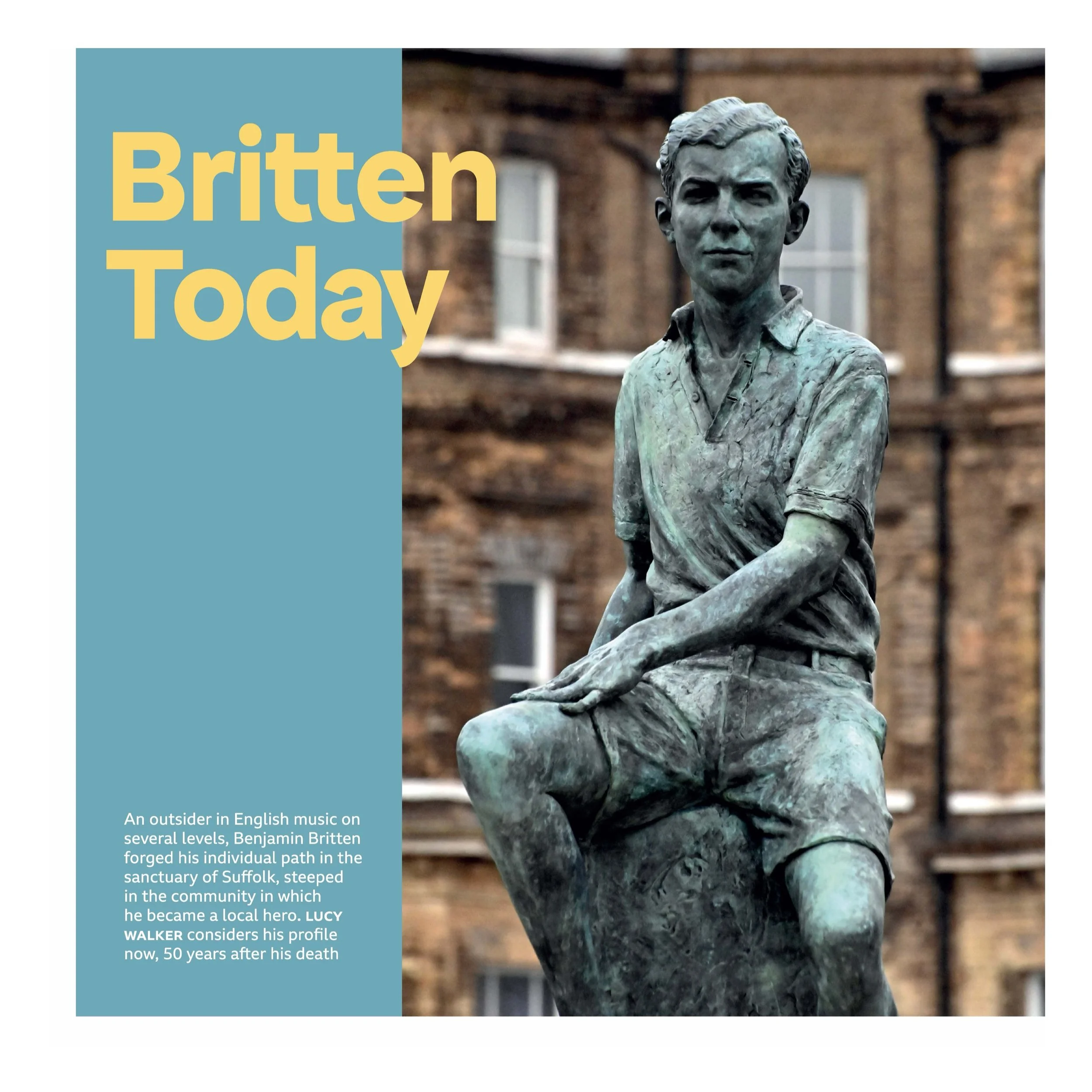 Britten as a Boy in BBC Proms Guide