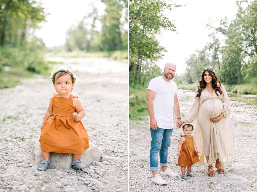 Summer maternity session in Calgary