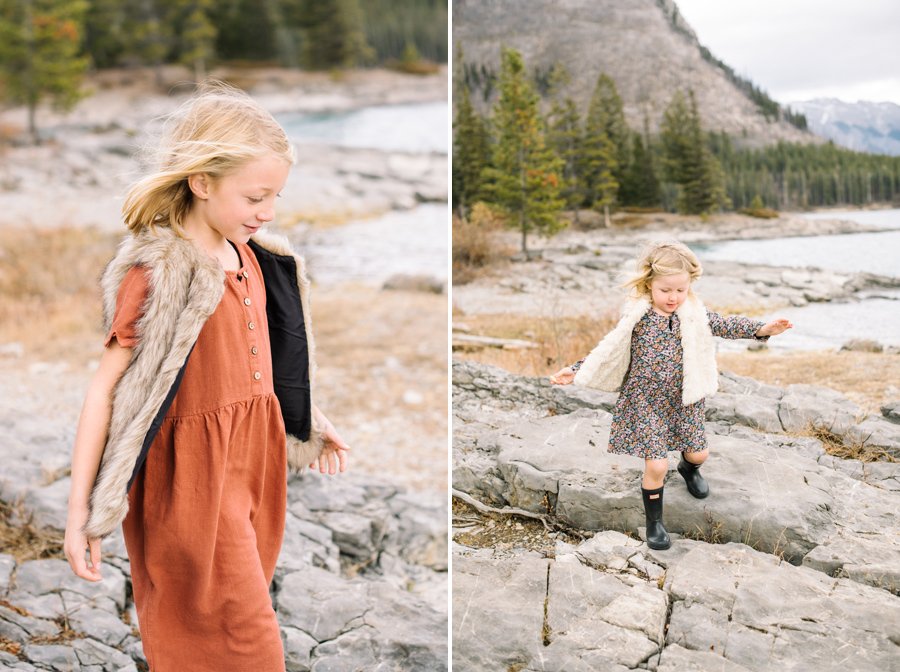 Fall family session in the mountains