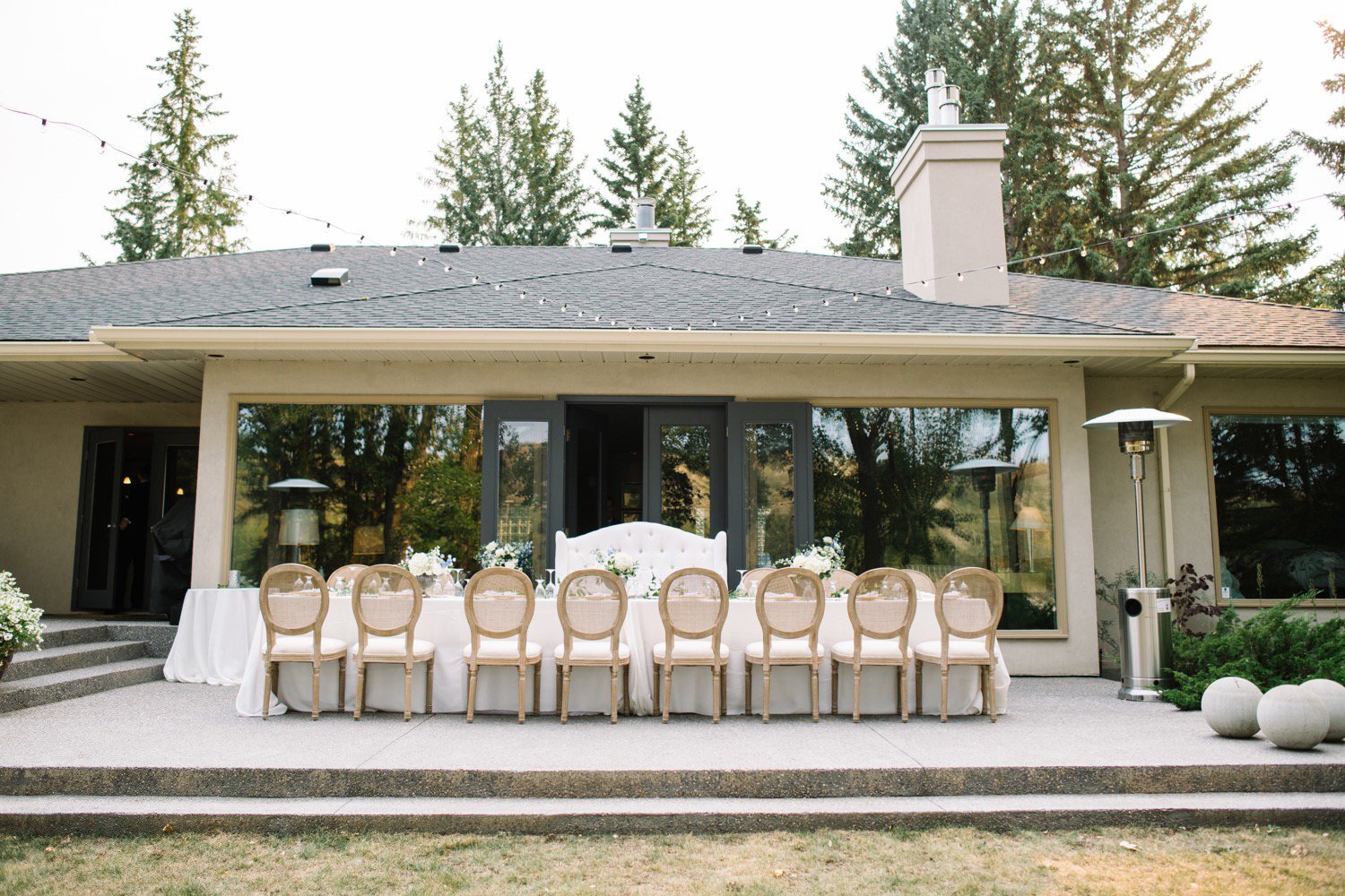 Calgary Church and Backyard Wedding