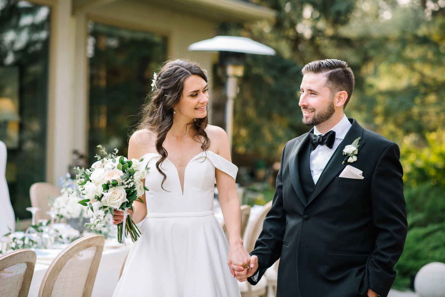 Calgary Church and Backyard Wedding